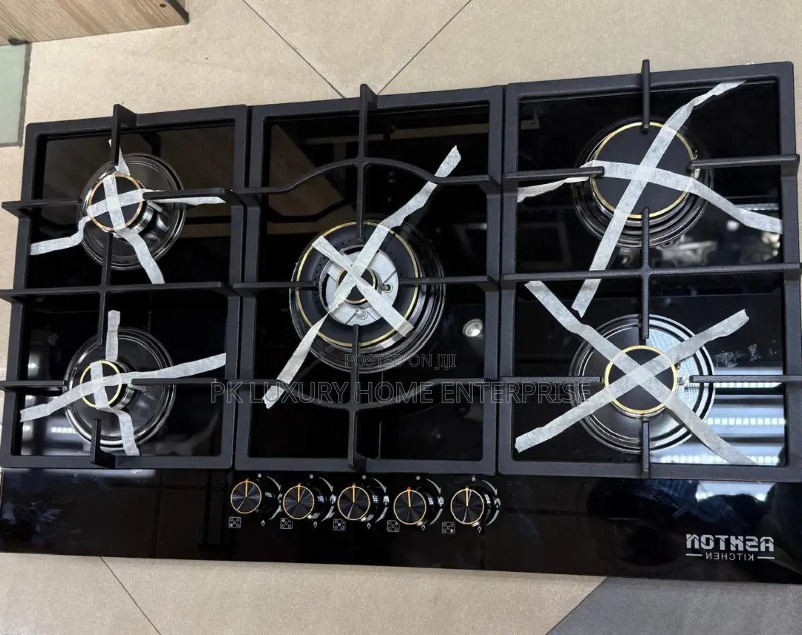 Ashton Heavy Gauge 5burner Gas