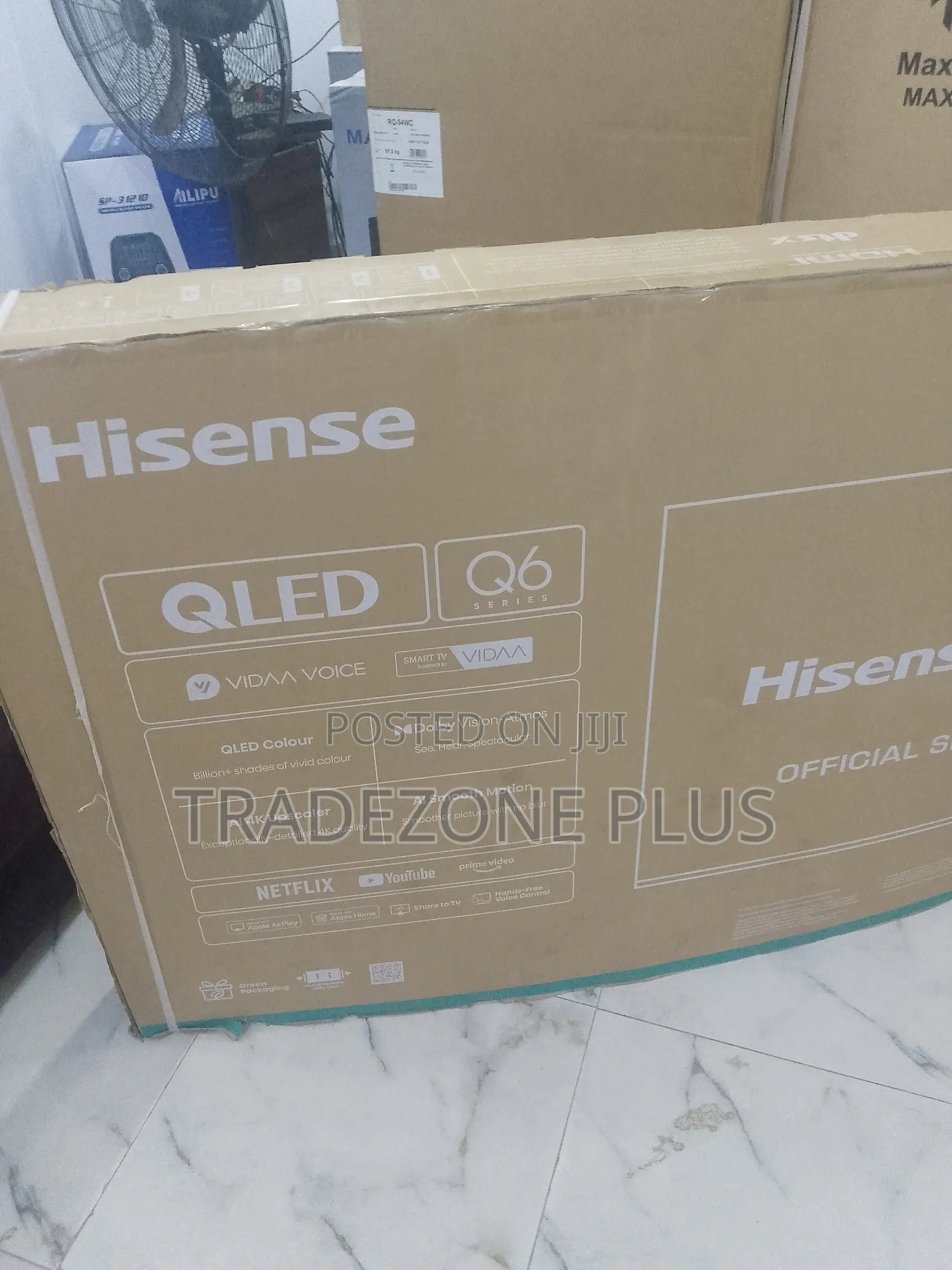 Hisense 75”inches Smart Television – Bluetooth Wifi Enabled