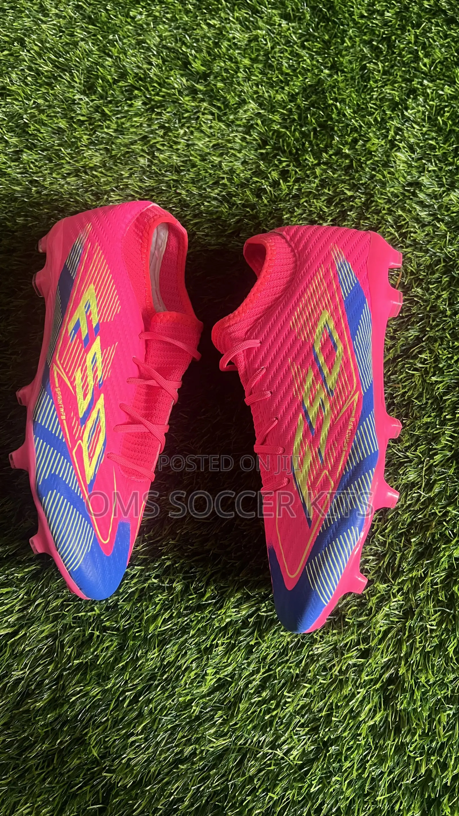 F50 Pink Soccer Boot (42 45)