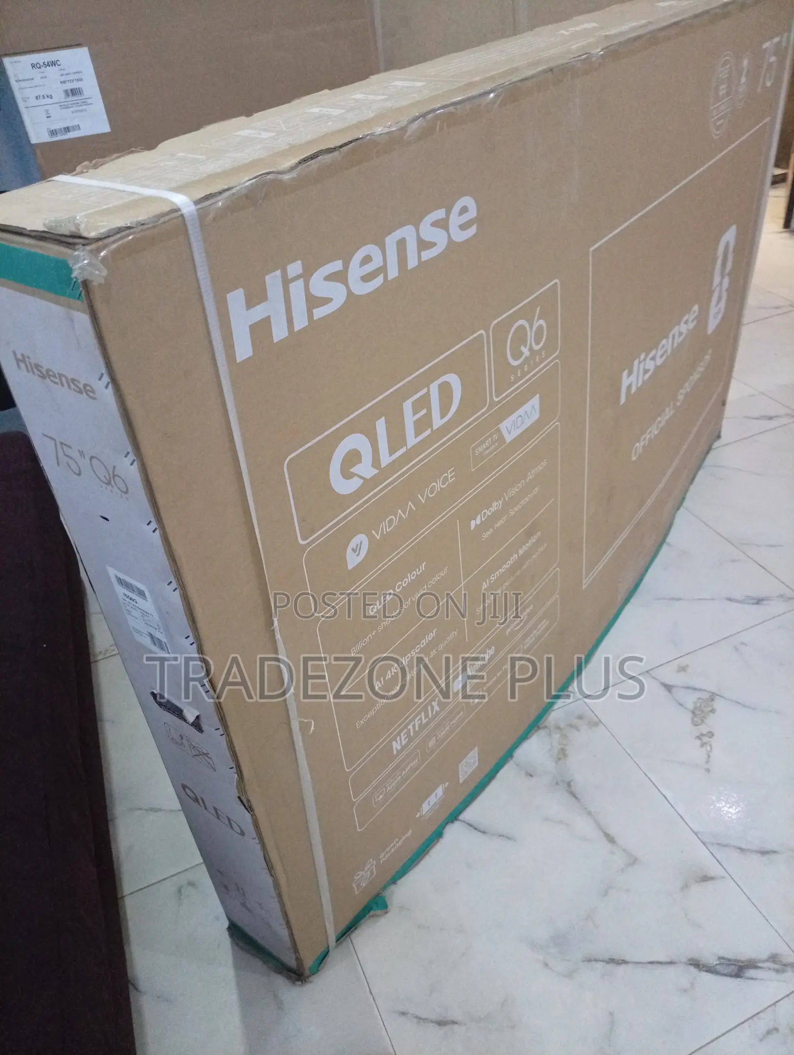 Hisense 75” Uhd Smart Tv – Clear Motion Deep Bass