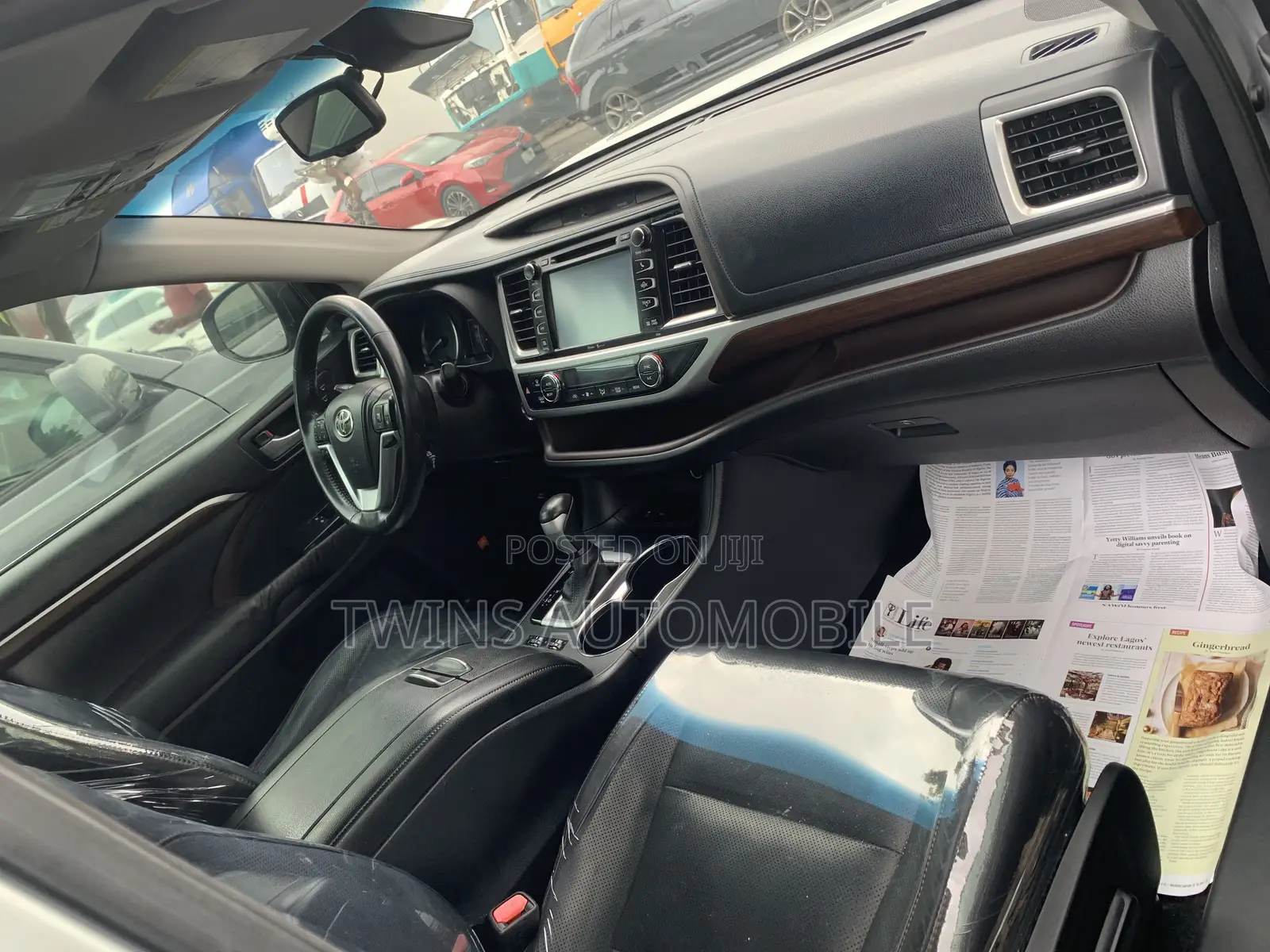 Toyota Highlander Limited 4dr SUV AWD (3.5L 6cyl 6A) 2015 Silver