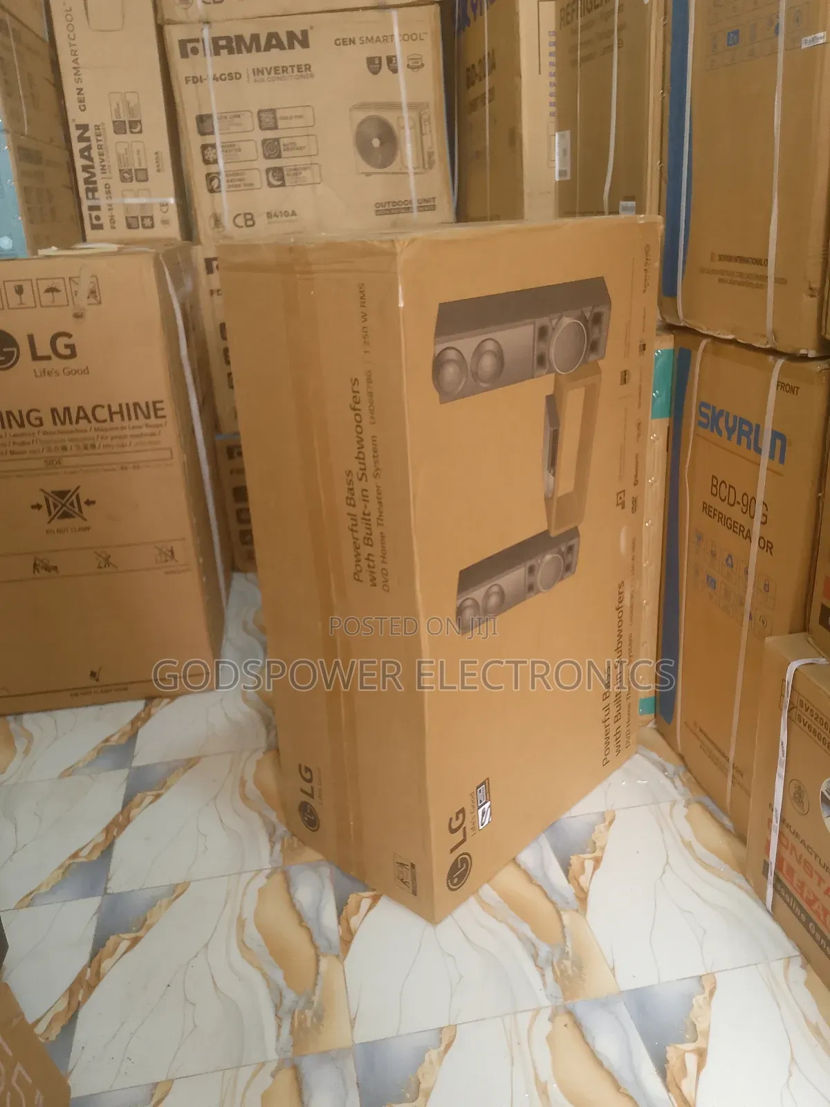Lg 1250w Bluetooth Bodyguard Sound System