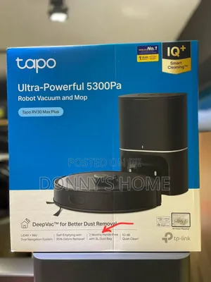 Tapo Rv20 Max Plus,5300pa Ultra Powerful Robot Vacuum and Mop