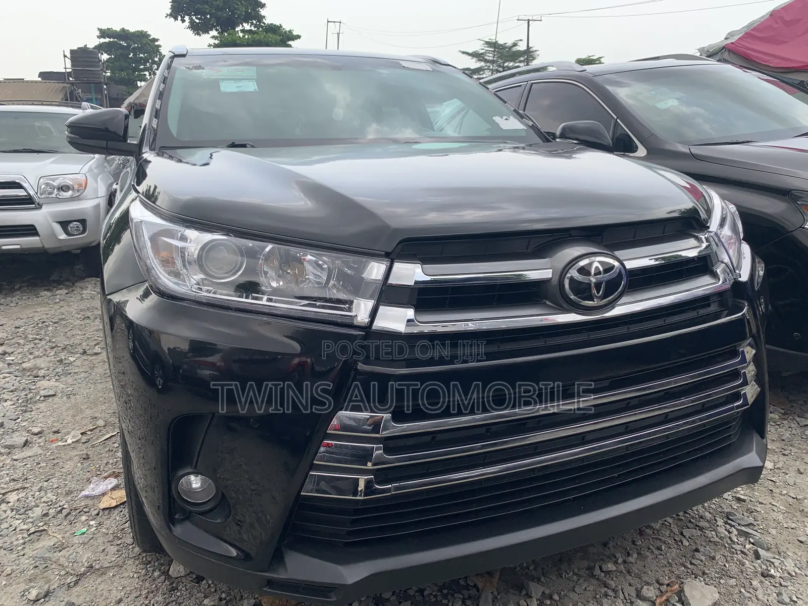 Toyota Highlander XLE V6 4x4 (3.5L 6cyl 6A) 2016 Black