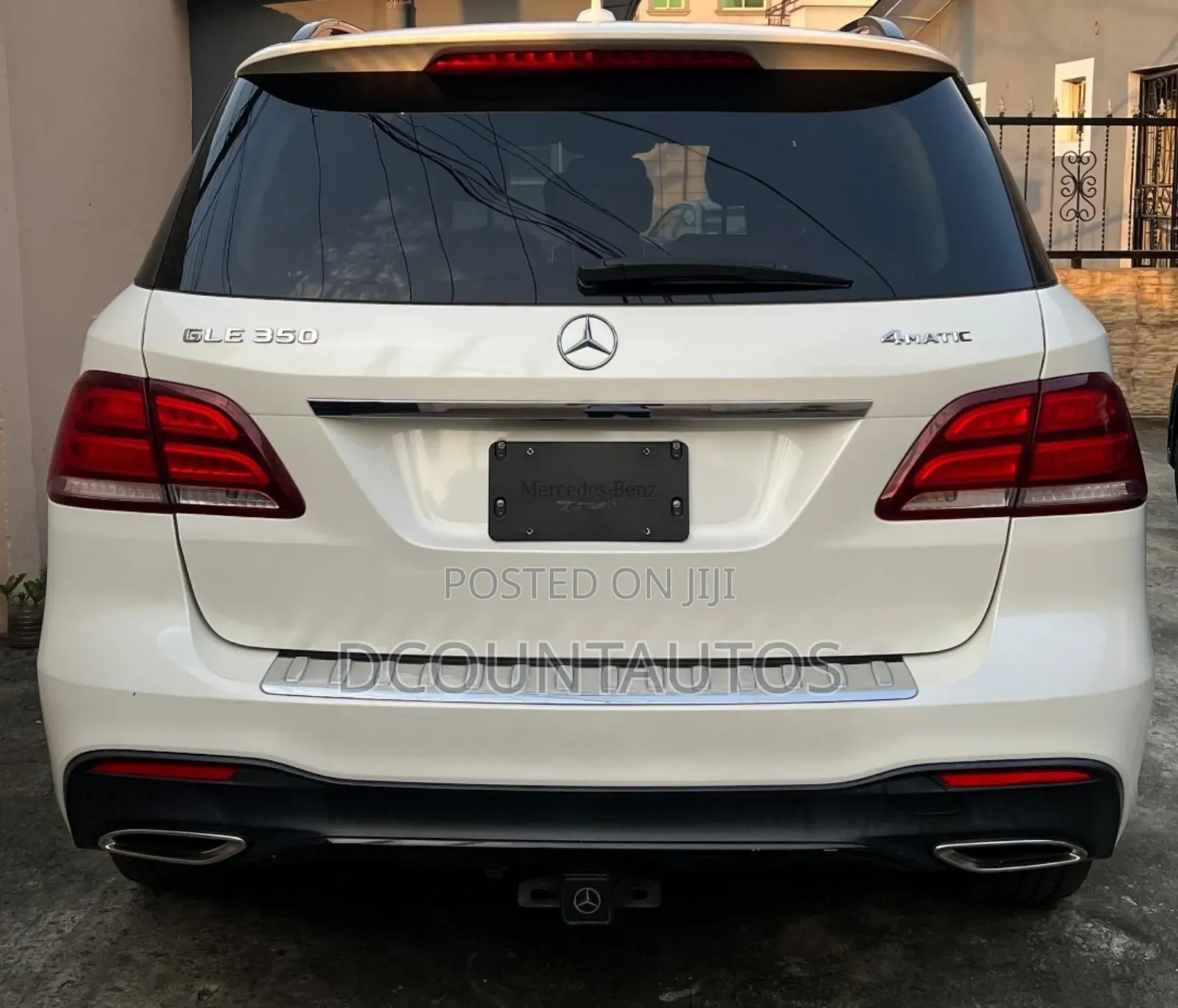Mercedes-Benz GLE-Class GLE 550 4MATIC 2016 White