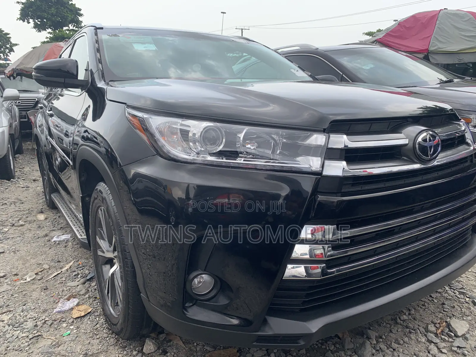 Toyota Highlander XLE V6 4x4 (3.5L 6cyl 6A) 2016 Black