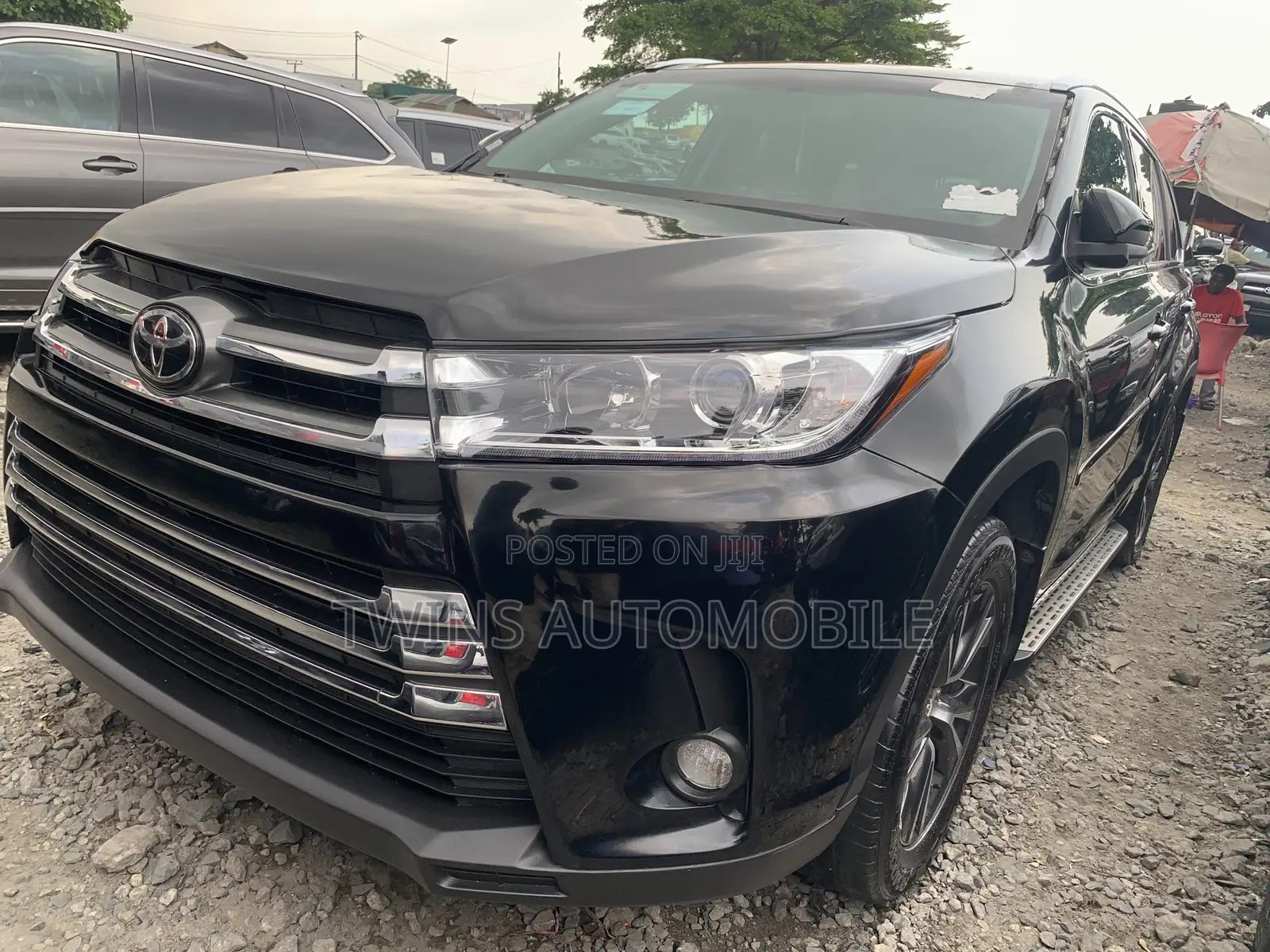 Toyota Highlander XLE V6 4x4 (3.5L 6cyl 6A) 2016 Black