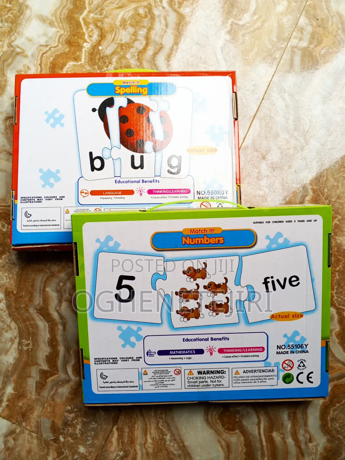 Match It! Spelling + Match It! Numbers