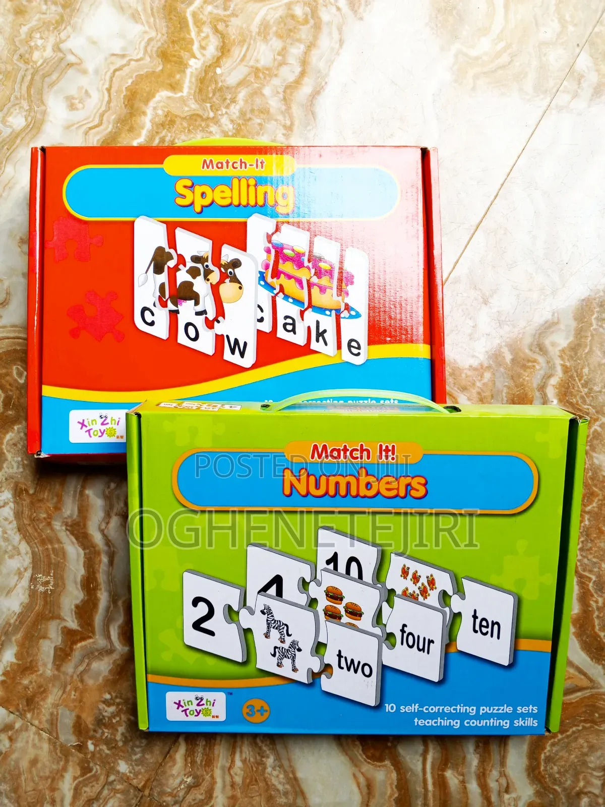 Match It! Spelling + Match It! Numbers