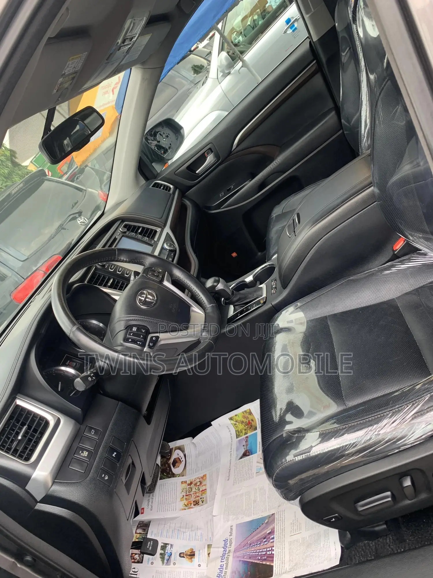 Toyota Highlander Limited 4dr SUV AWD (3.5L 6cyl 6A) 2015 Gray