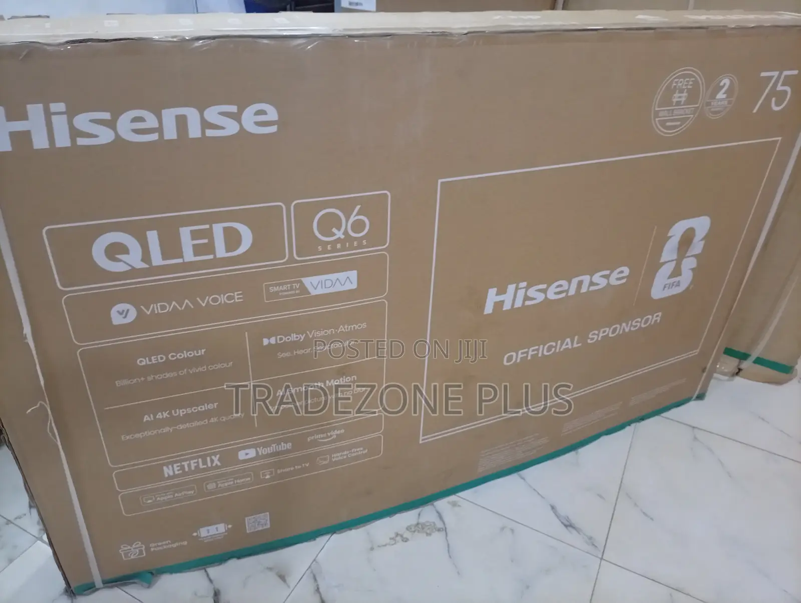 Hisense 75” Uhd Tv – Perfect for Events Lounges