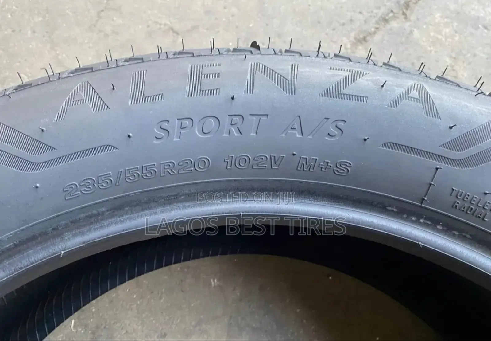 Brand New Bridgestone Alenza Sport a/S - 235/55r20 102v With