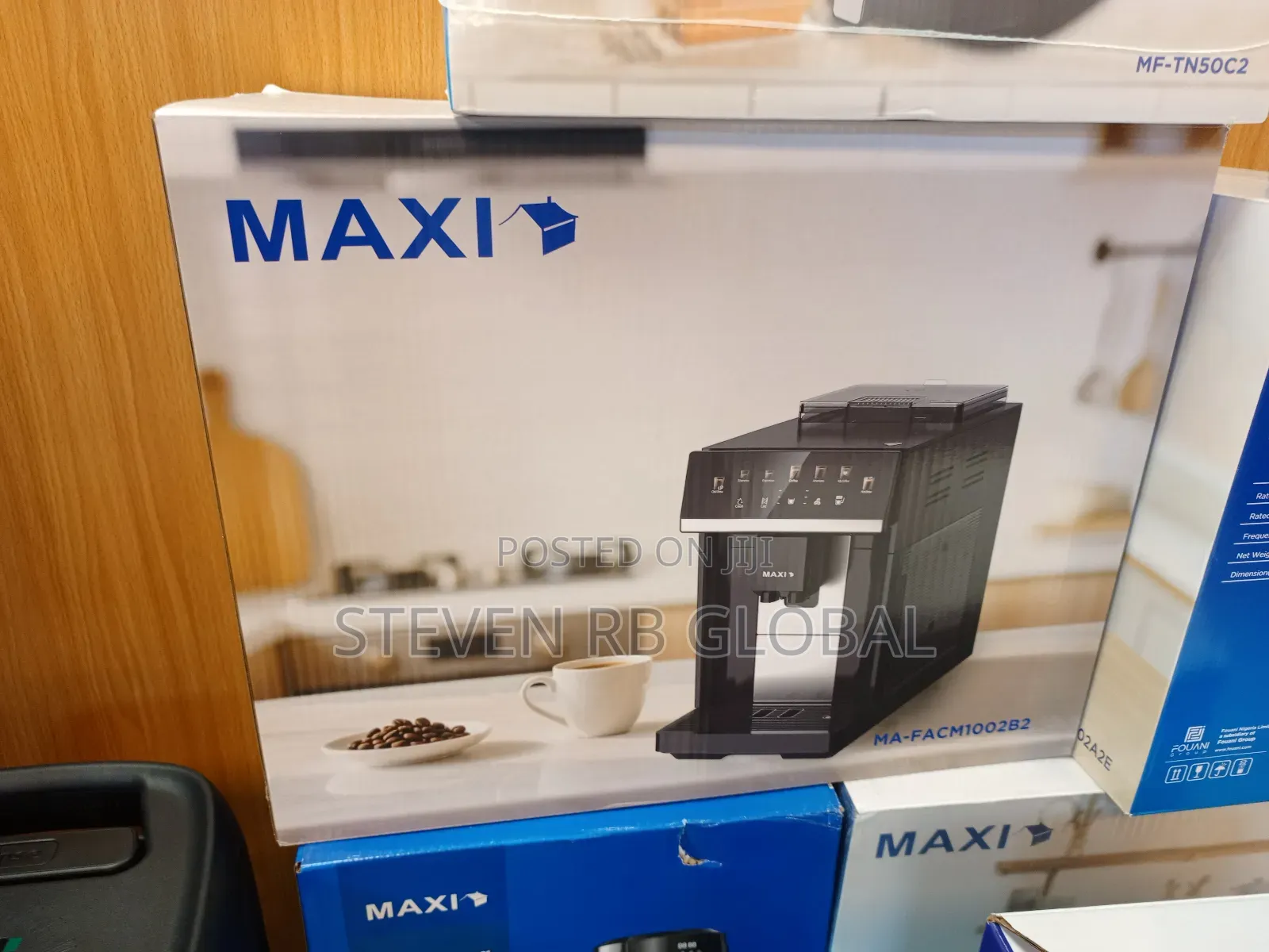 Maxi 1000w Fully Automatic Coffee Machine – Ma-Facm1002b2