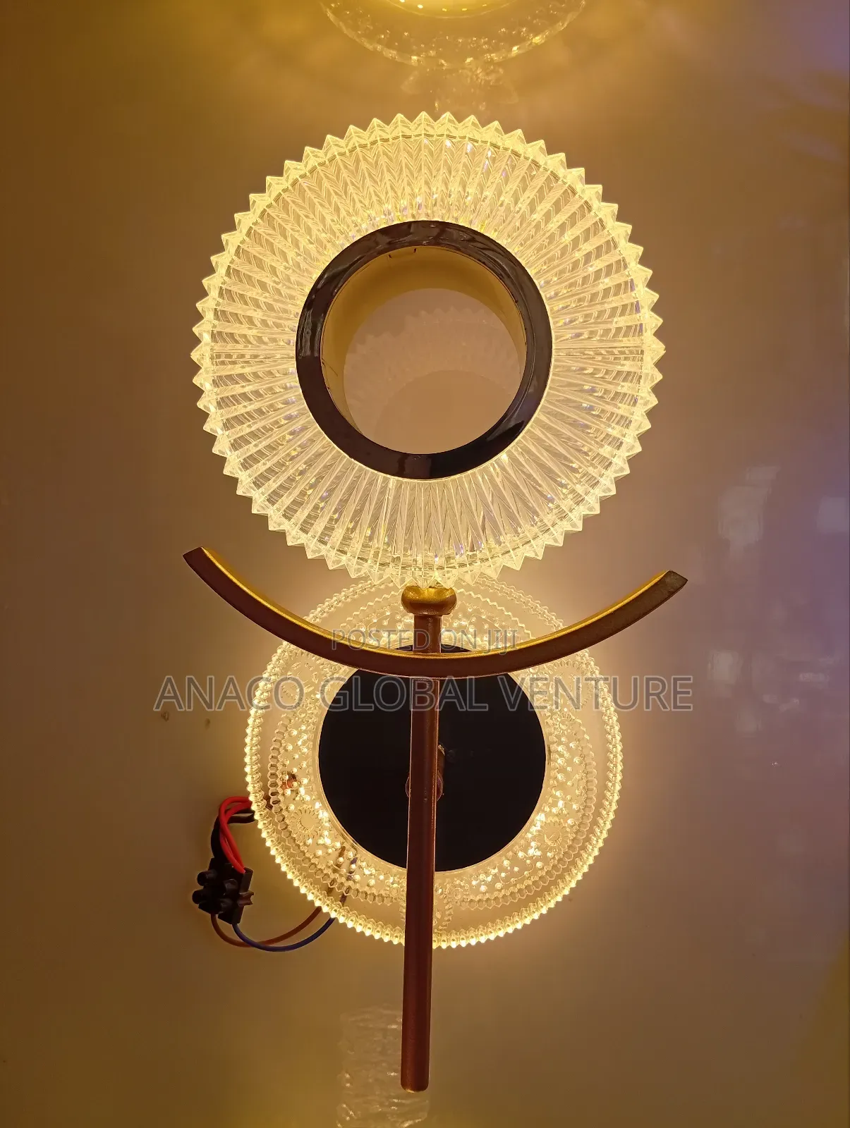 Classic Led Wall Bracket 3 Colours Gold Body