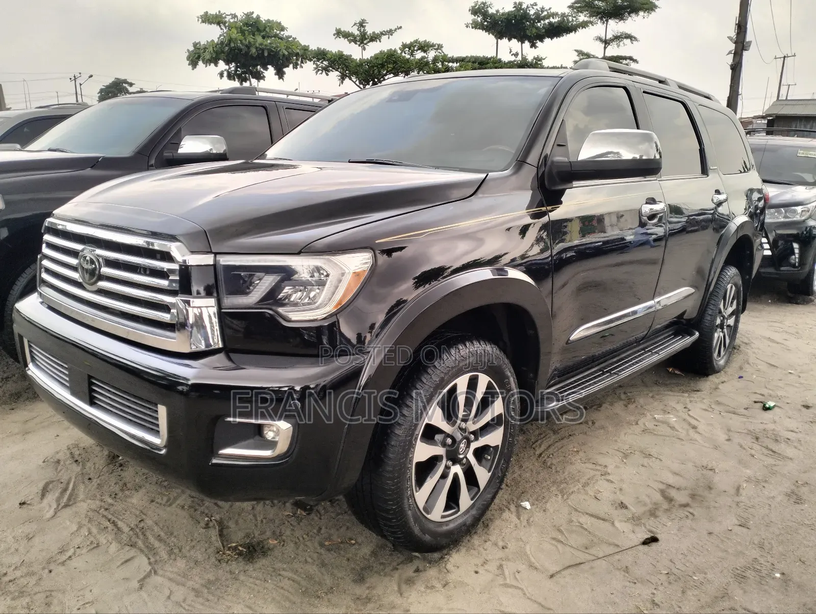Toyota Sequoia Platinum 4x4 2020 Black