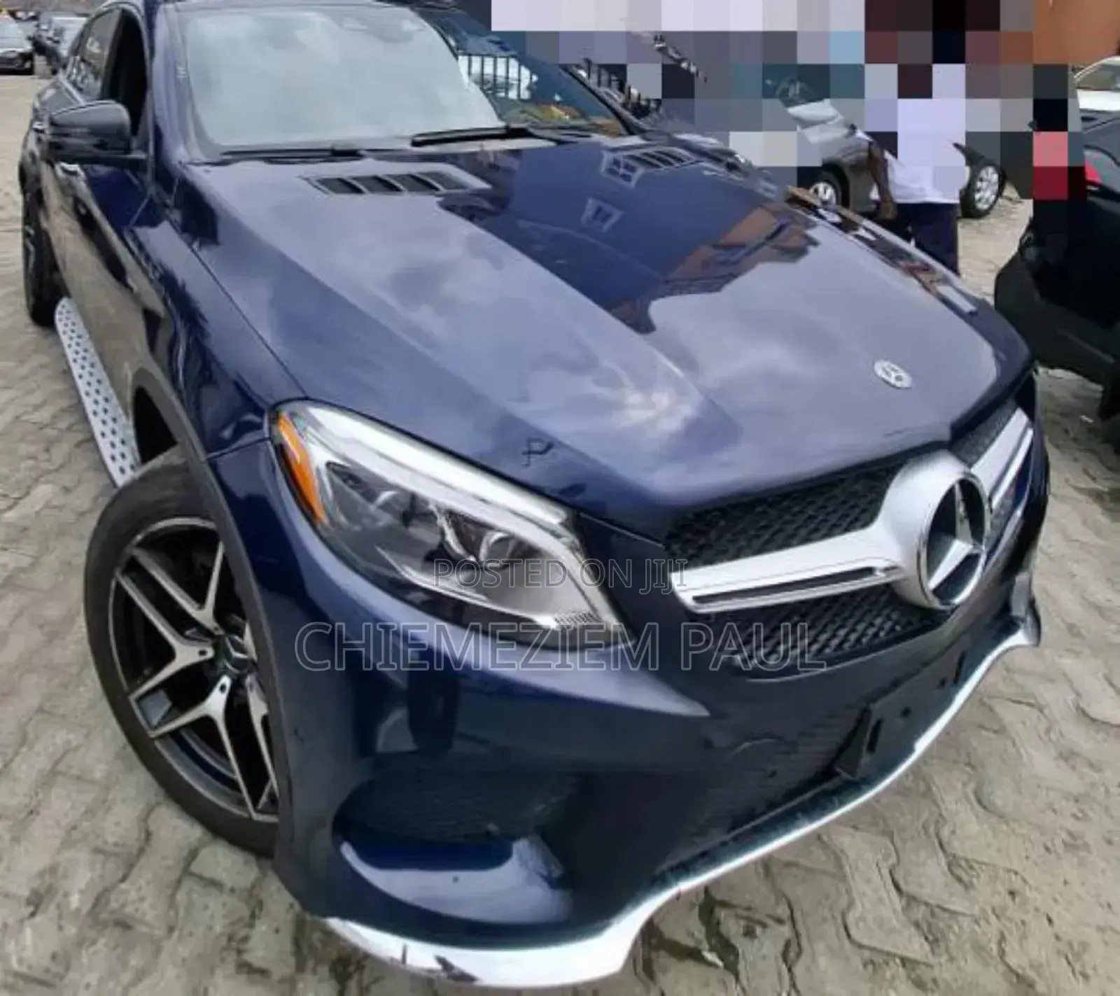 Mercedes-Benz GLE-Class AMG GLE 43 4MATIC 2017 Blue