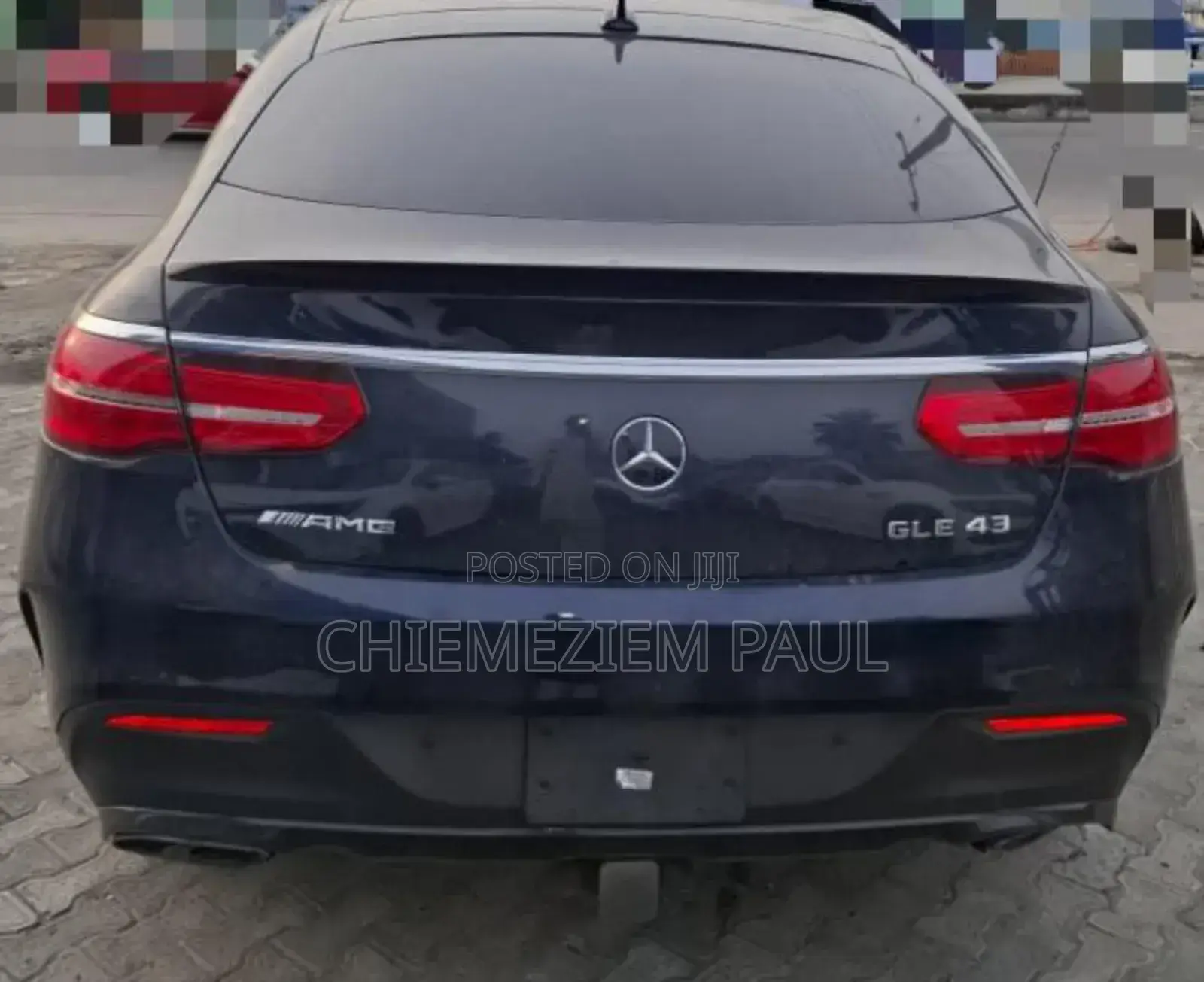Mercedes-Benz GLE-Class AMG GLE 43 4MATIC 2017 Blue