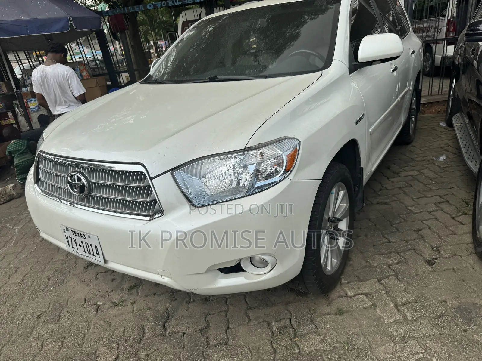 Toyota Highlander Hybrid Limited 2009 White