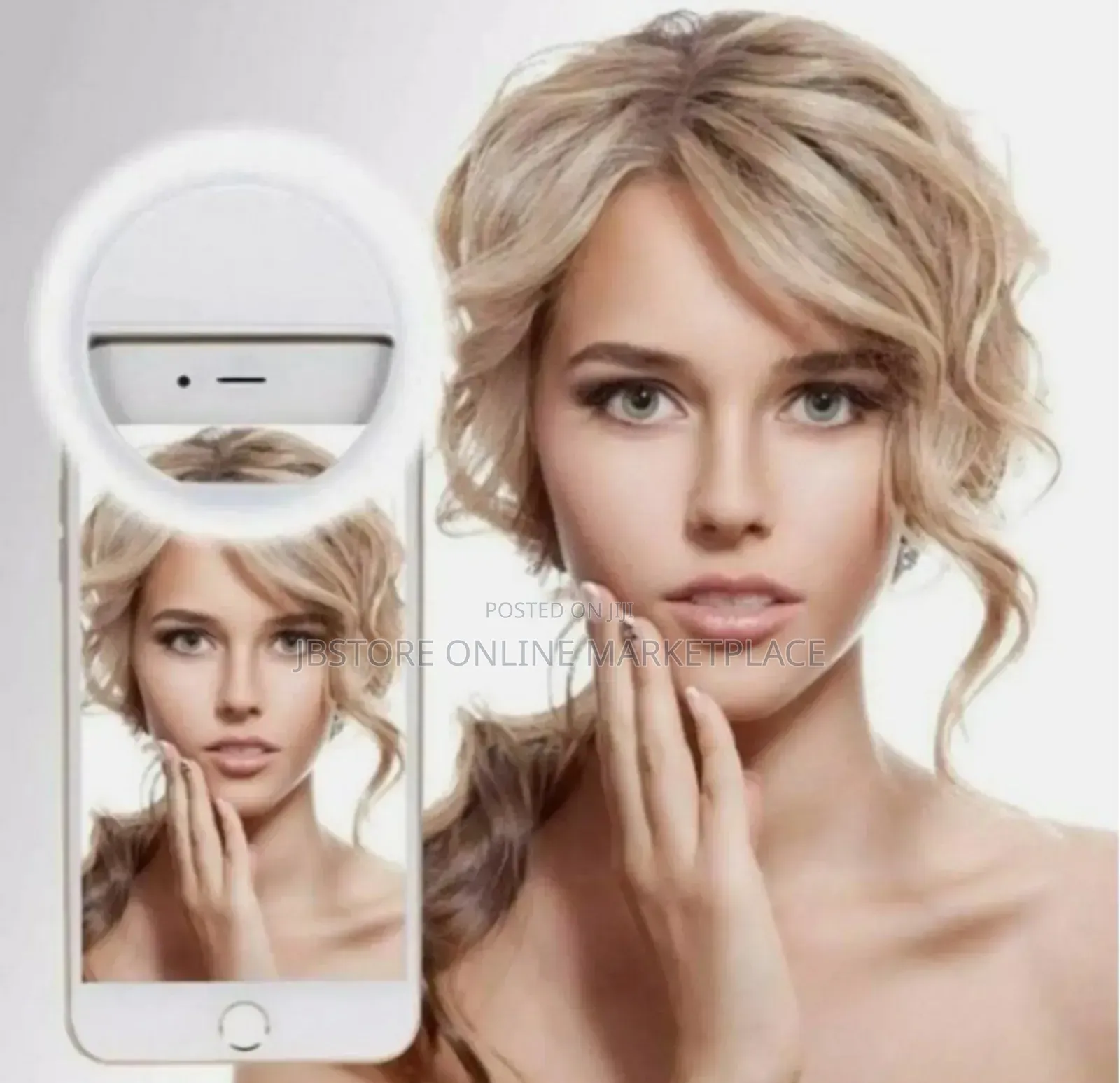 Portable Mini Selfie Ring Light For All Kinds Of Phones Laptop Use