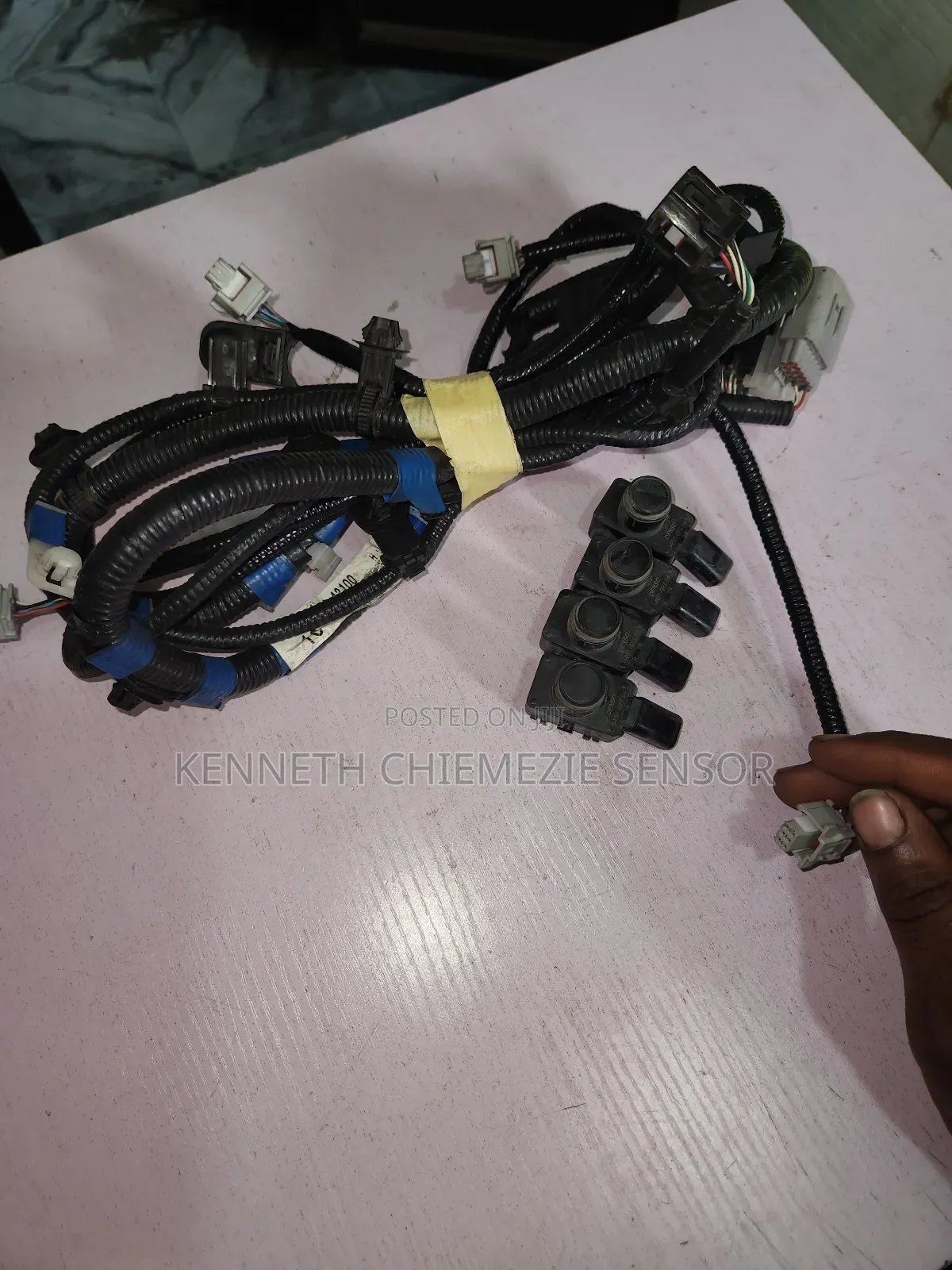 Toyota Rav4 2021 American Type Complete Front Bumper Sensor and Wire
