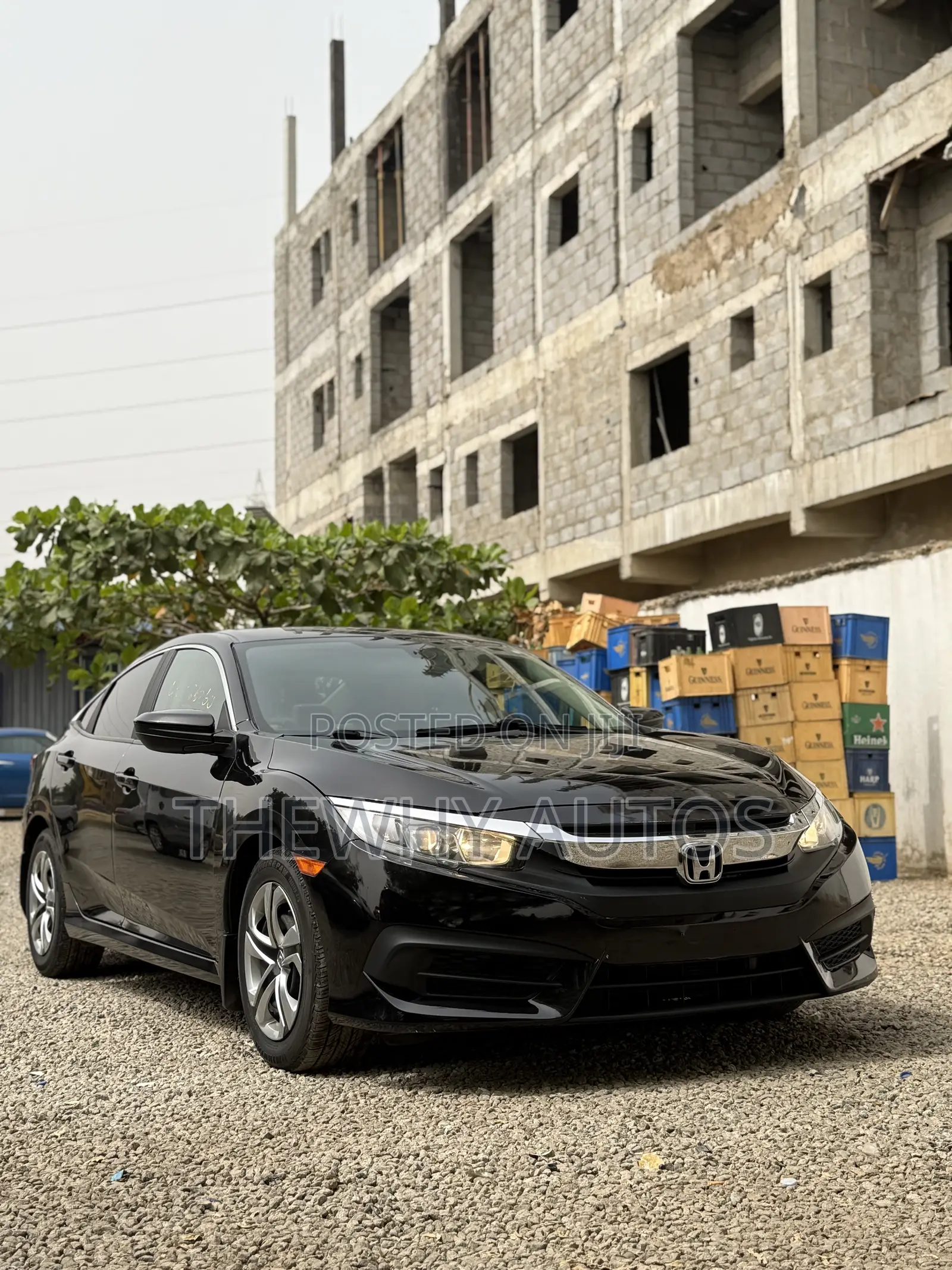 Honda Civic LX 4dr Sedan (2.0L 4cyl) 2016 Black