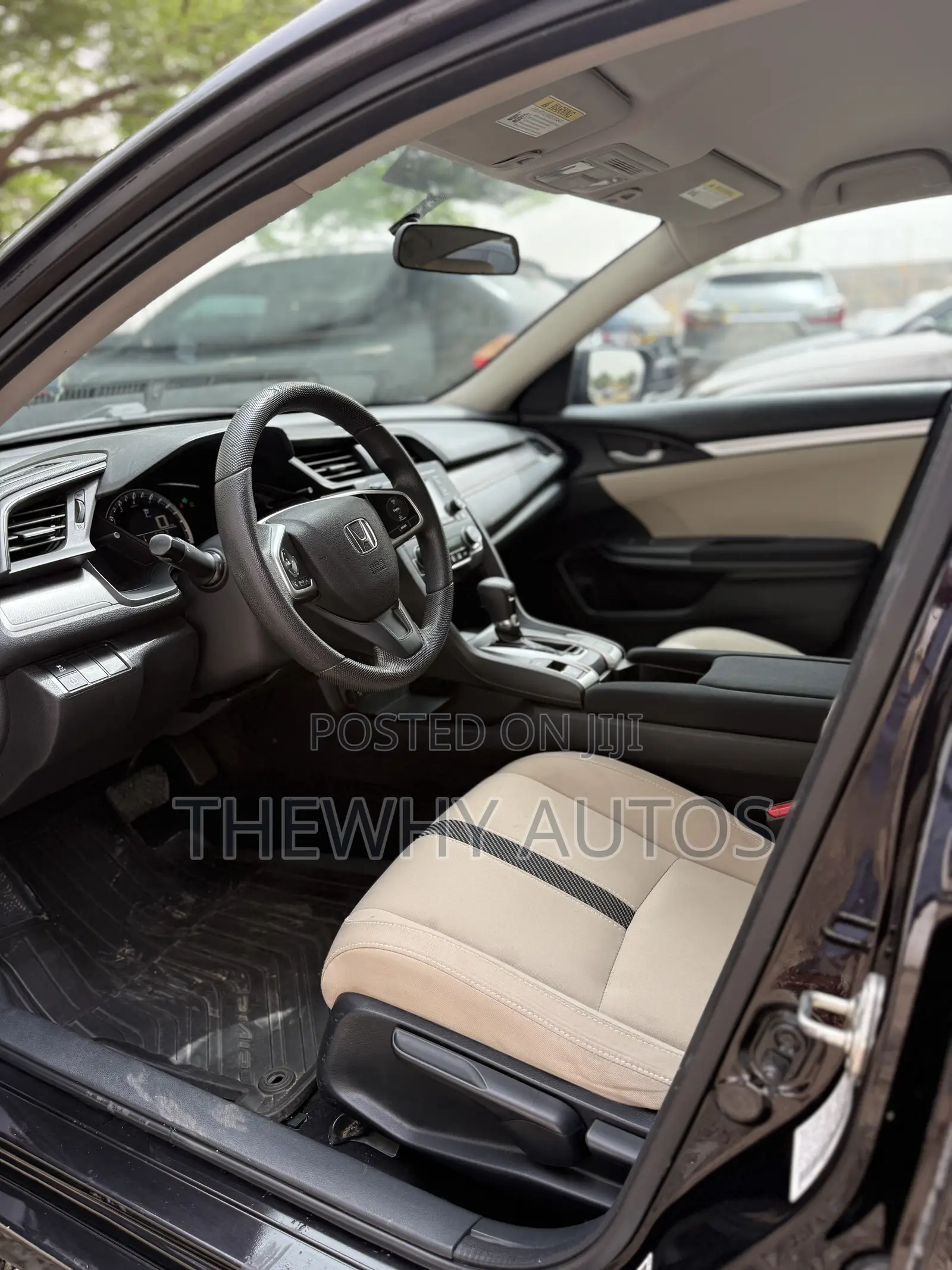 Honda Civic LX 4dr Sedan (2.0L 4cyl) 2016 Black