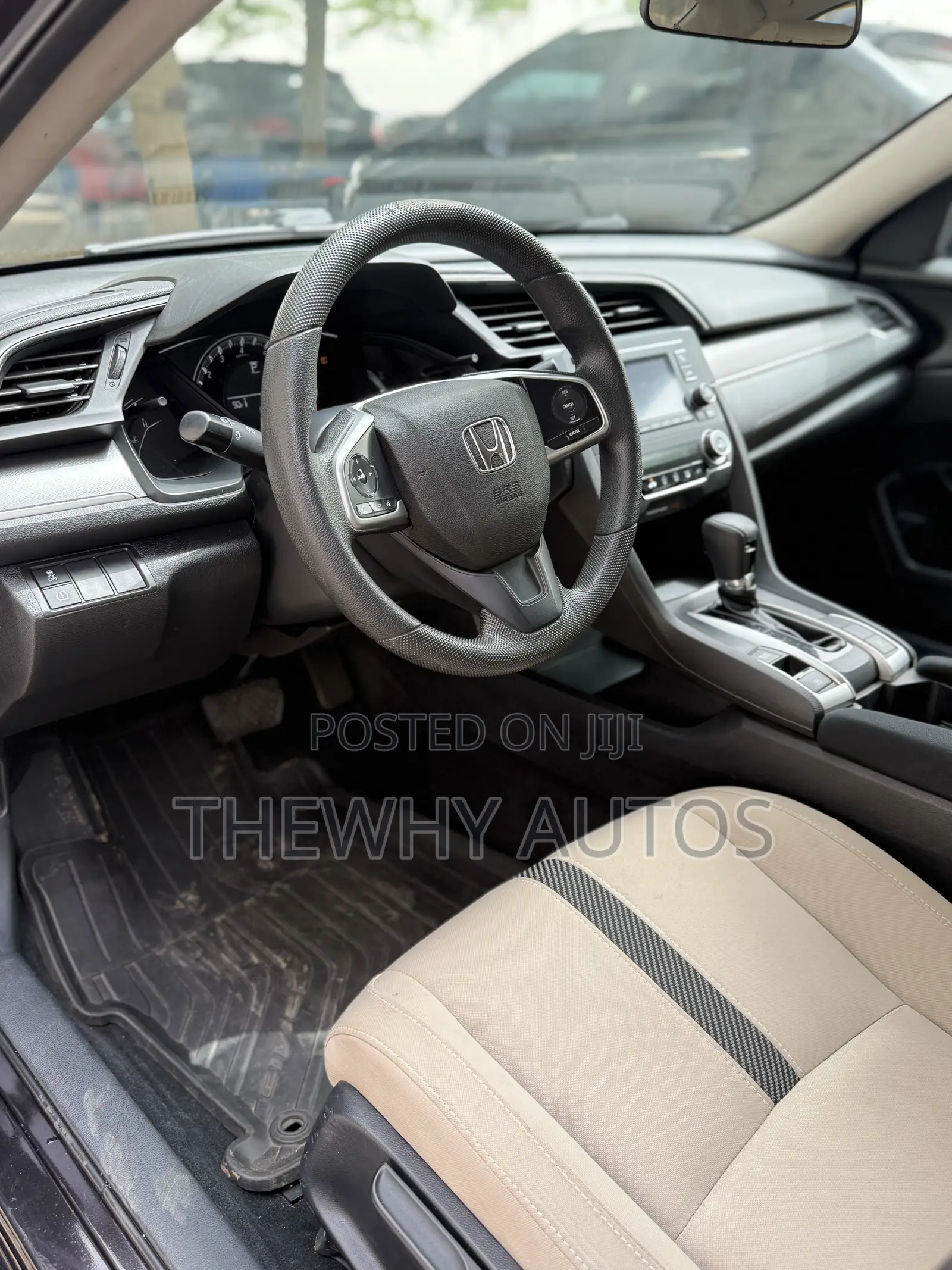 Honda Civic LX 4dr Sedan (2.0L 4cyl) 2016 Black