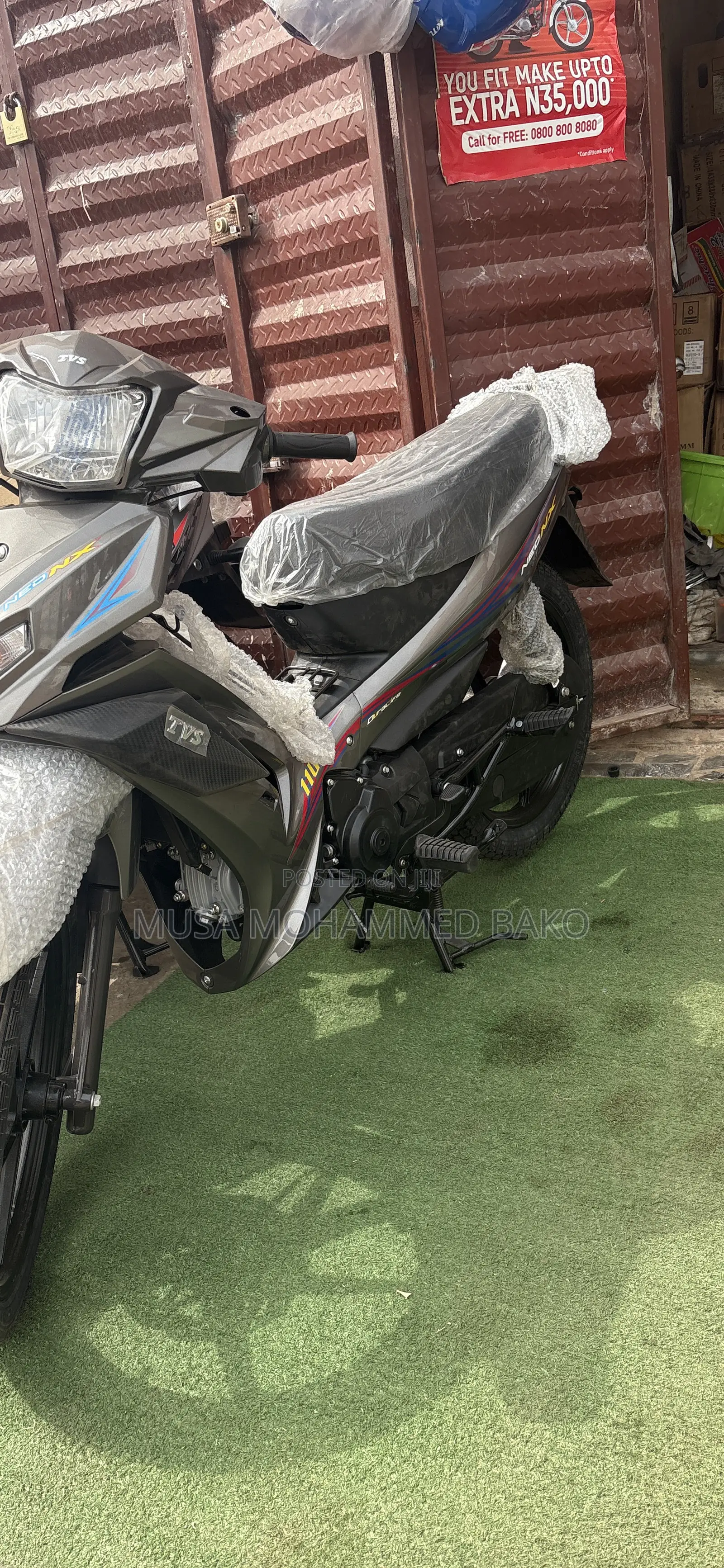 New TVS Neo NX 2025 Gray