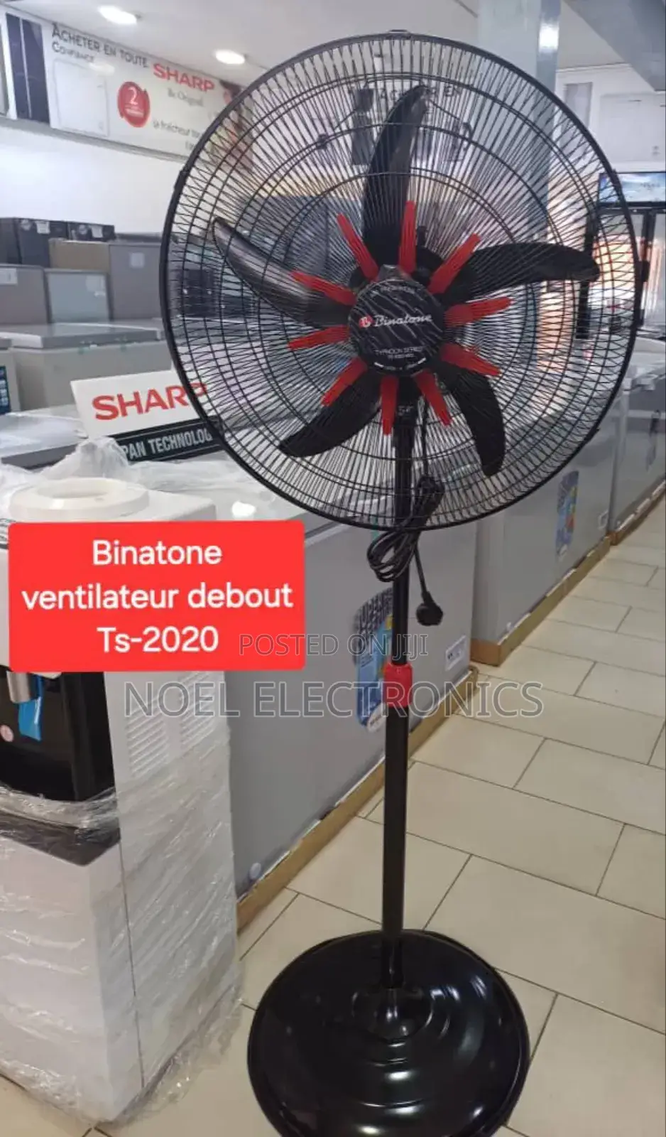 Binatone Ts-2020 Typhoon Series 20 Inch Standing Fan
