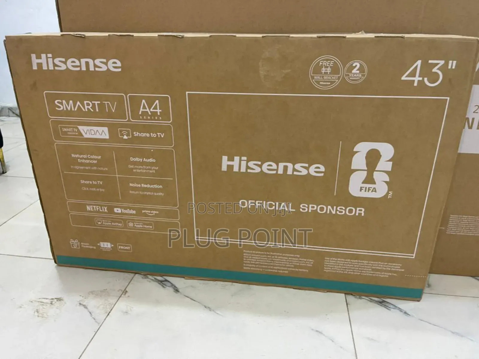 Hisense 43” Smart Tv – Full Hd Led Television