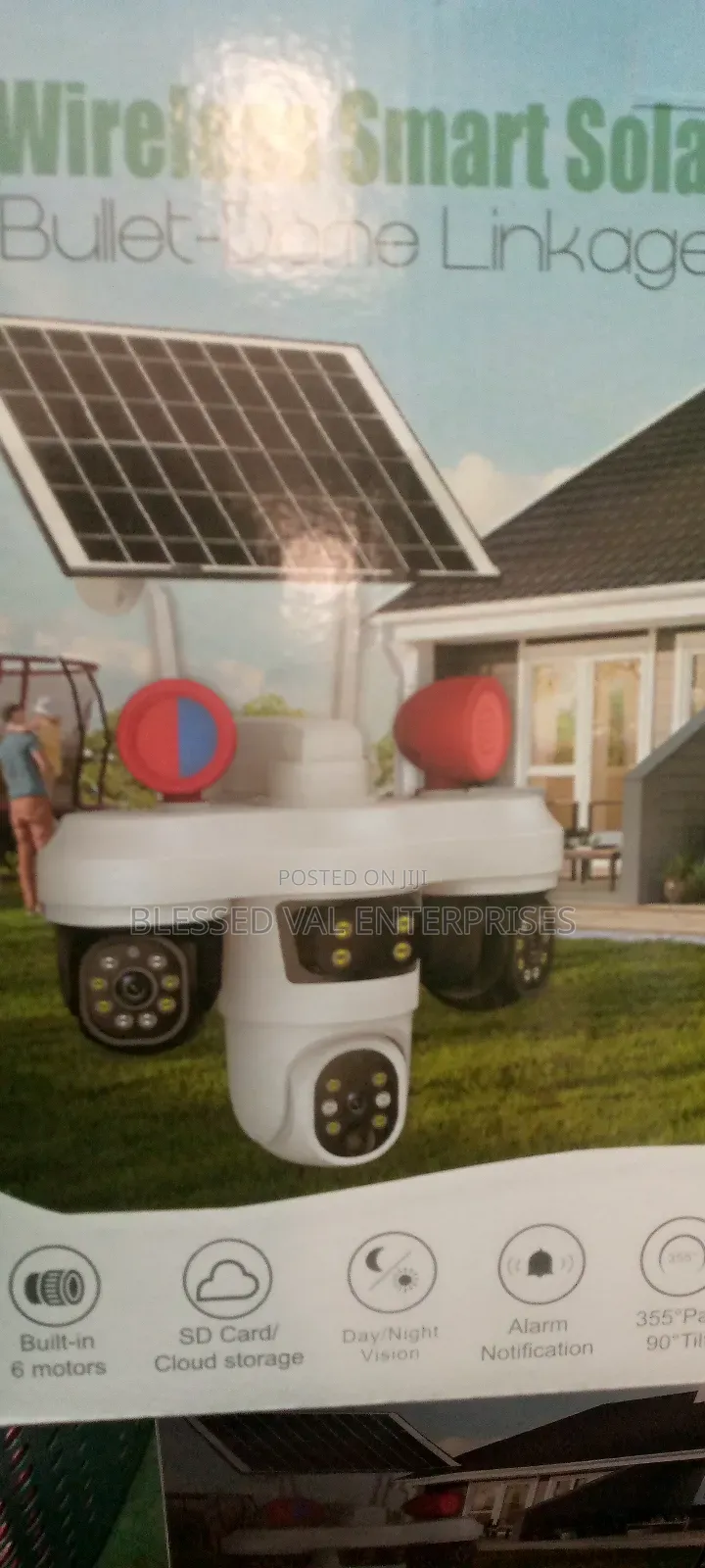Wireless Smart Solar Camera V380