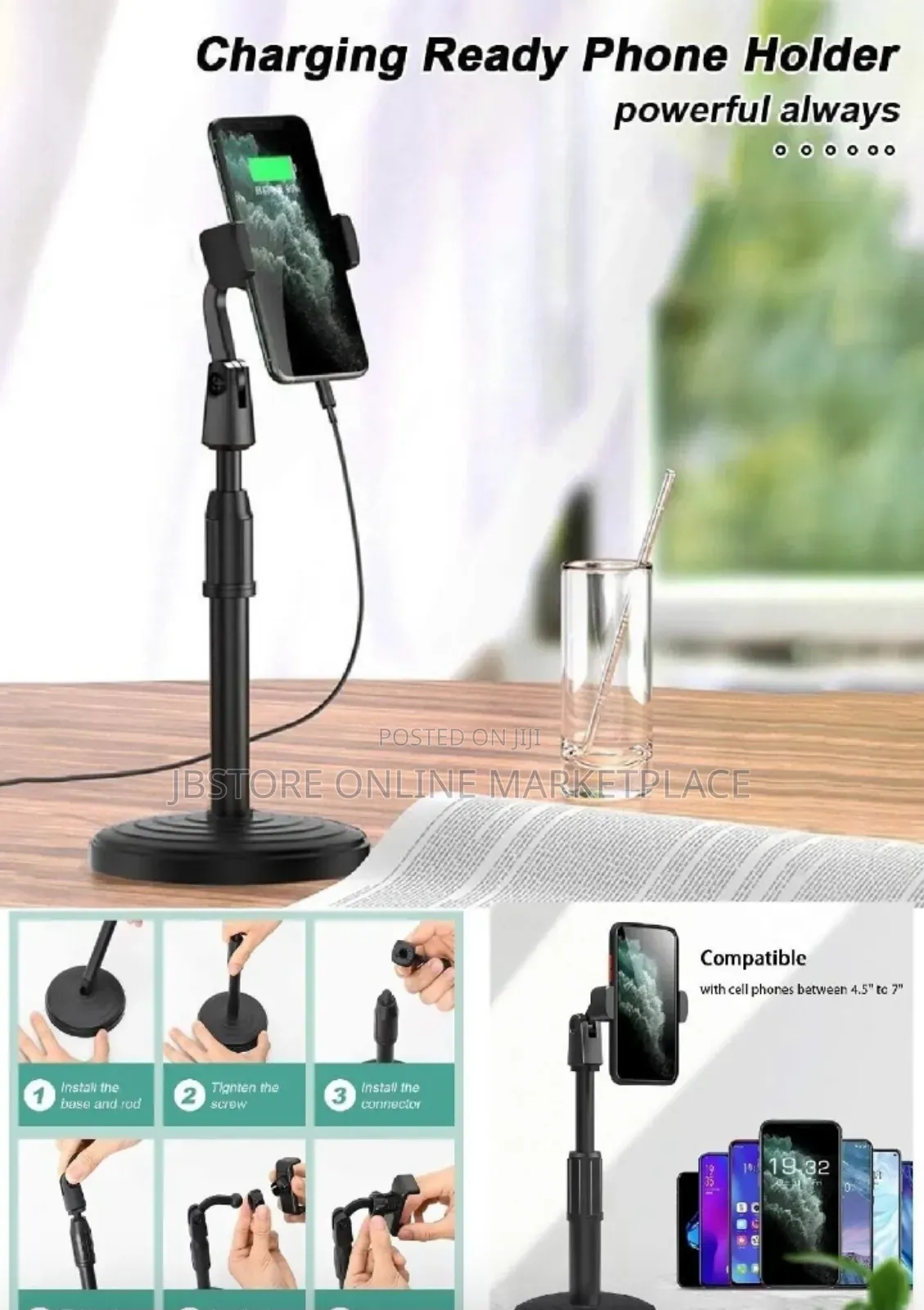 Desk Phone Holder/Phone Stand/Mount