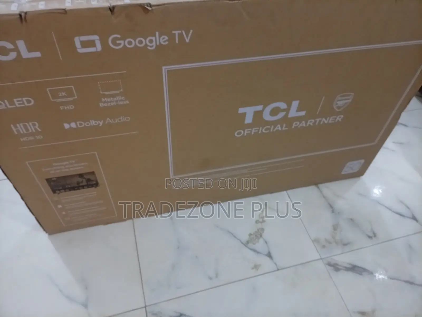 TCL 50” Smart Qled Tv – Clear Sound Bright Display