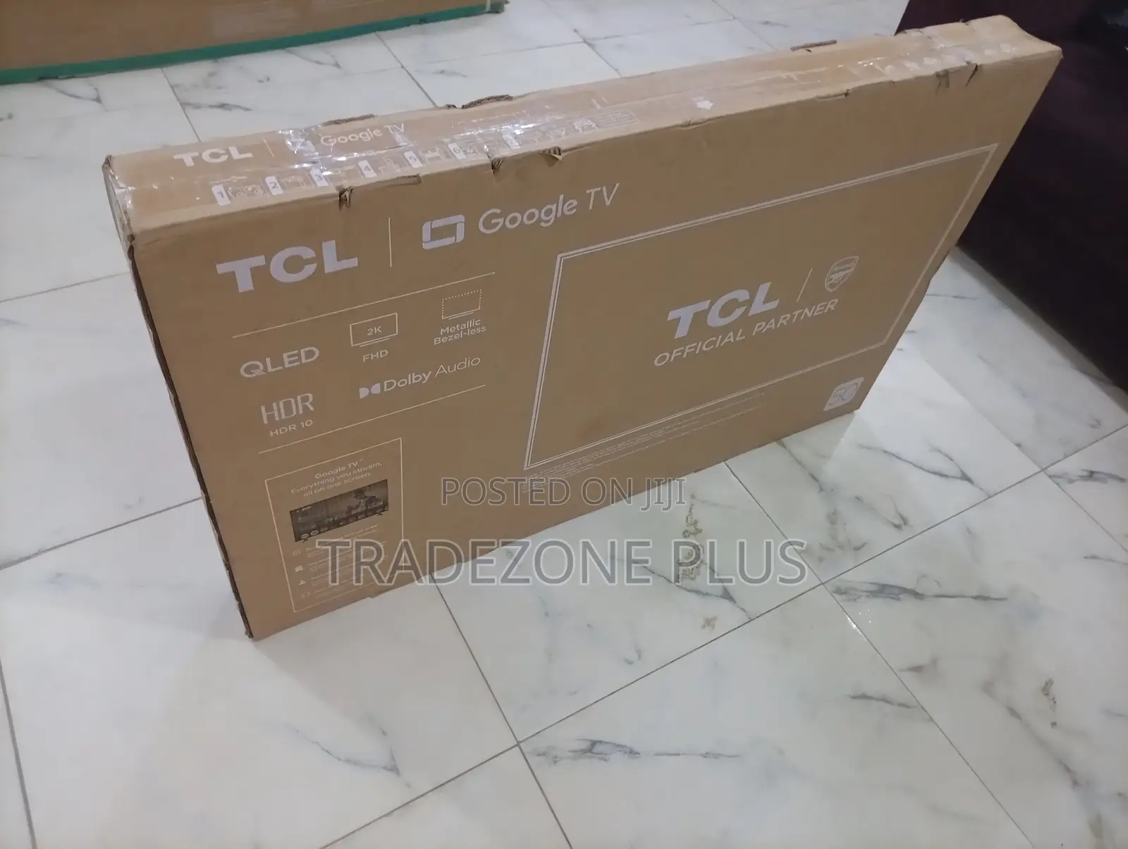 TCL 50” Smart Qled Tv – Clear Sound Bright Display