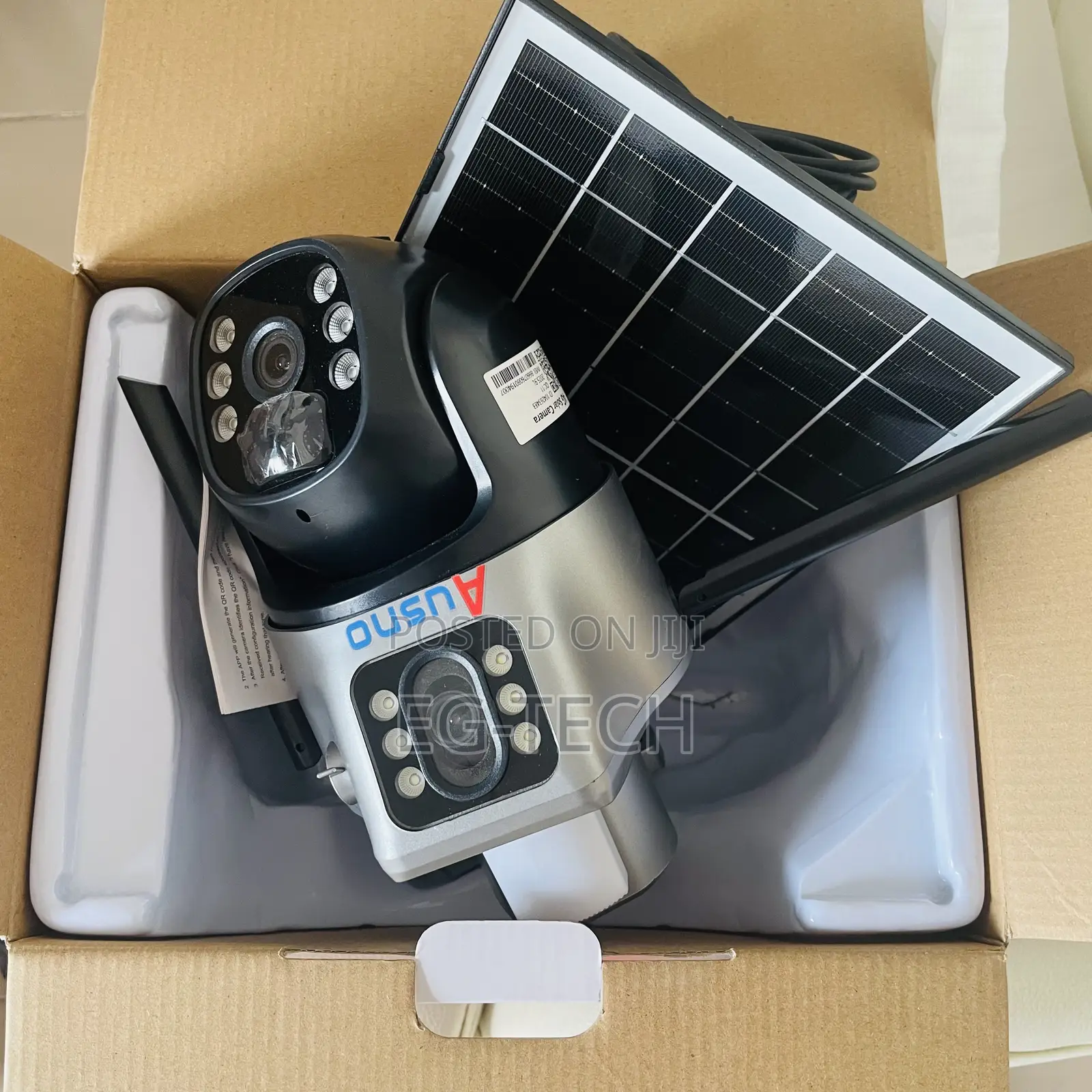 Dual Lens CCTV Camera (Payment on Delivery )