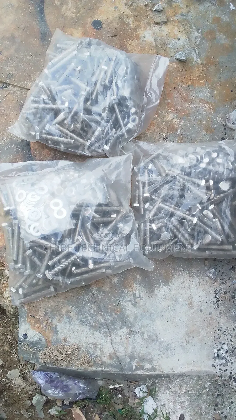 M12x70 Stainless Bolt and Nut