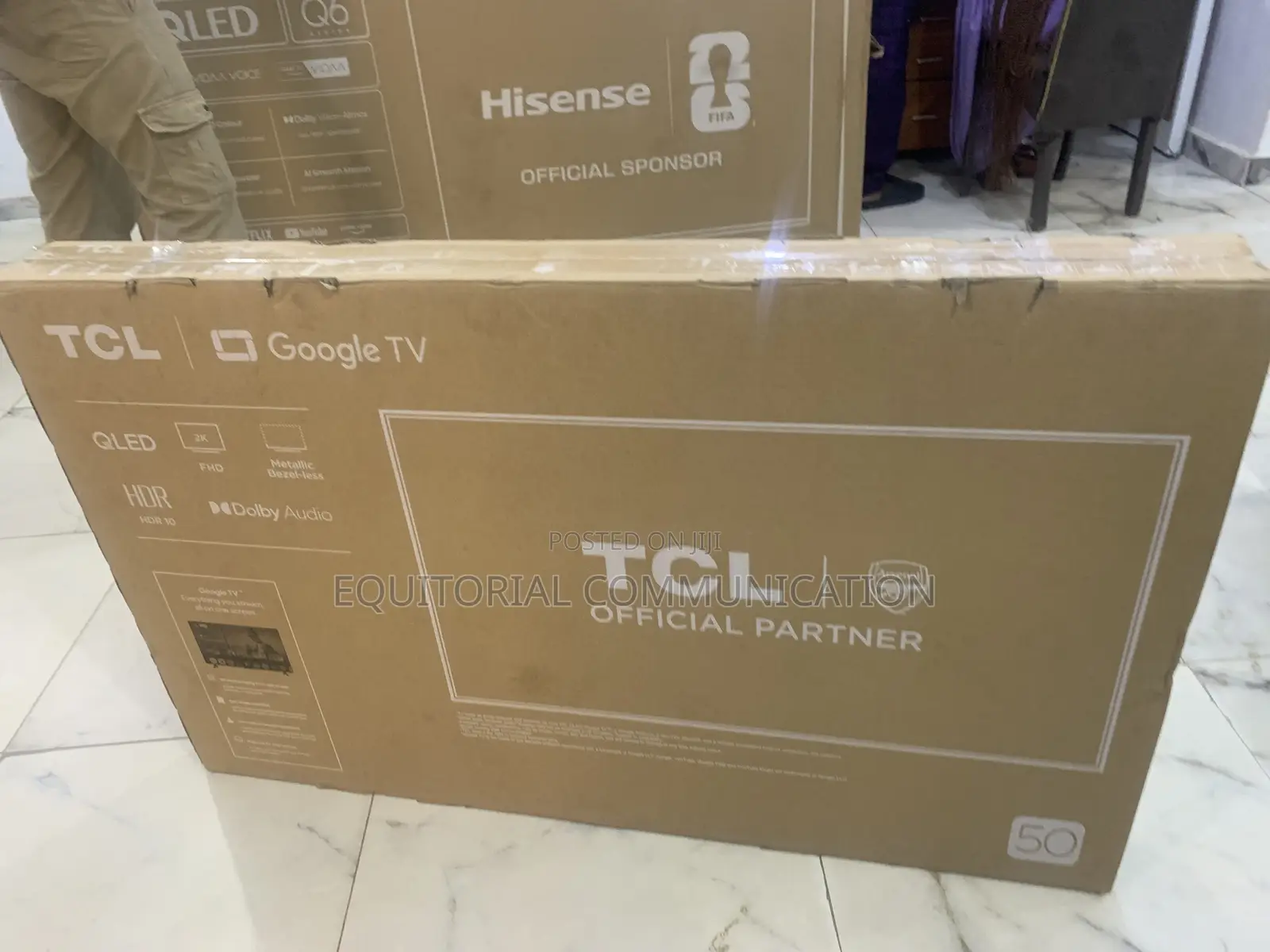 Tcl 50” Qled Ultra Hd Google Smart Tv