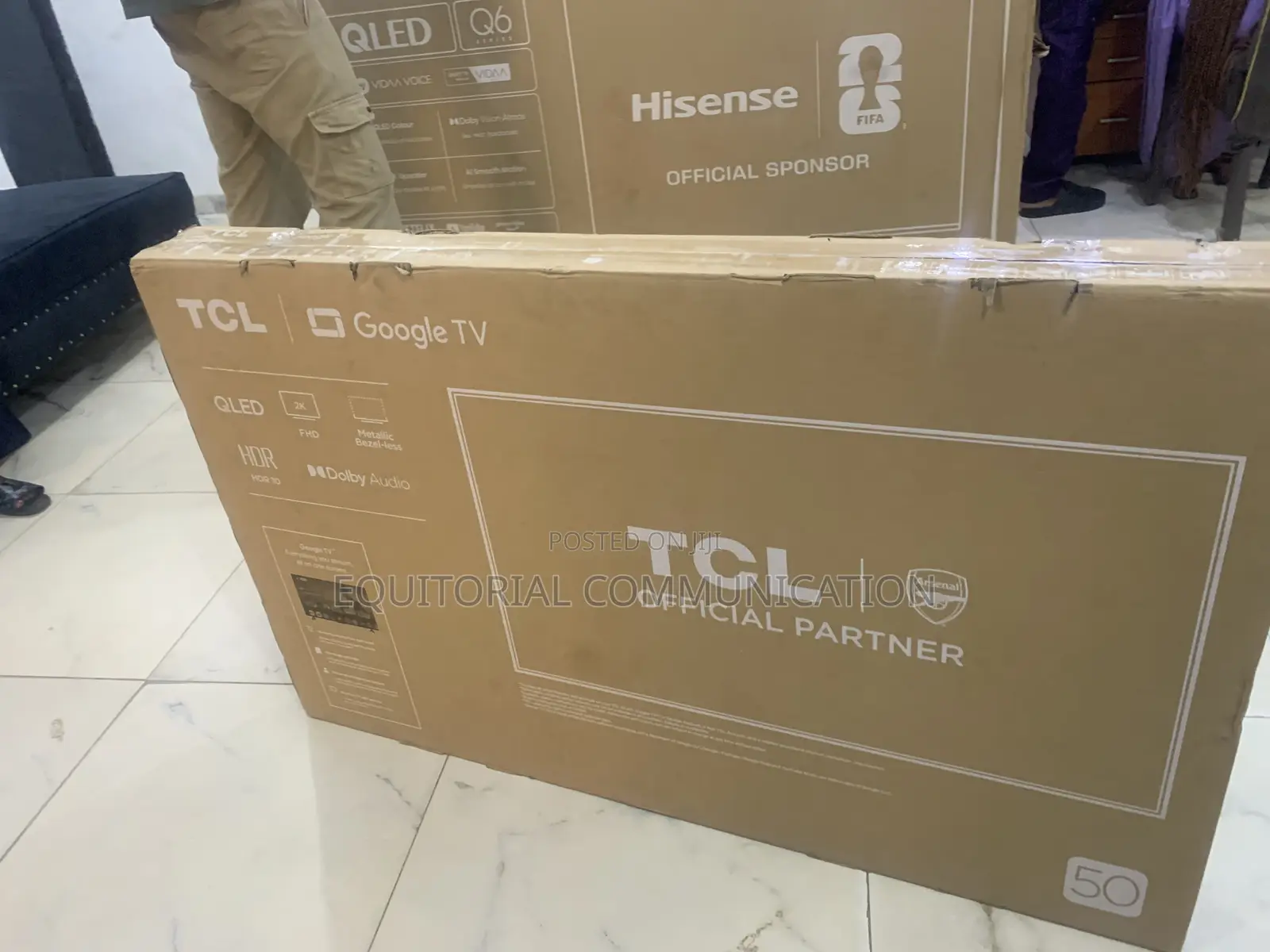 TCL 50-Inch Qled Hdr10+ Smart Tv