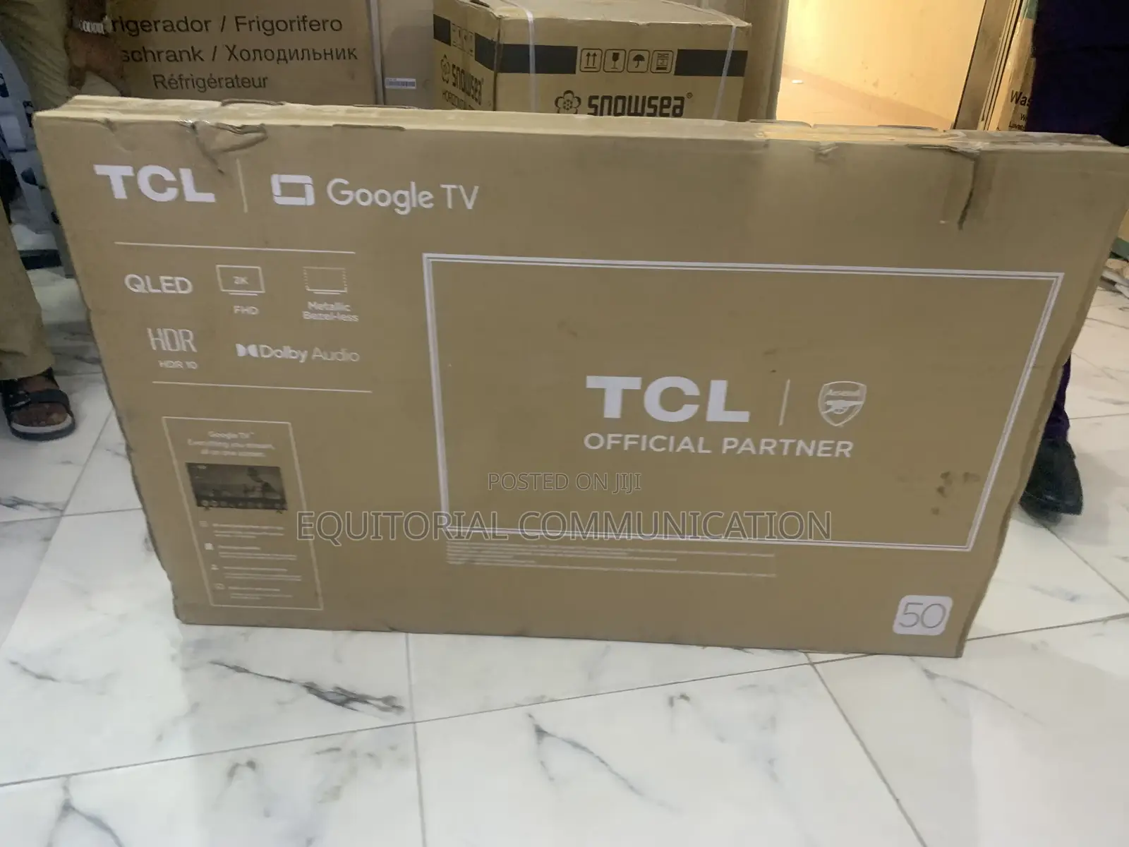 TCL 50-Inch Qled Hdr10+ Smart Tv