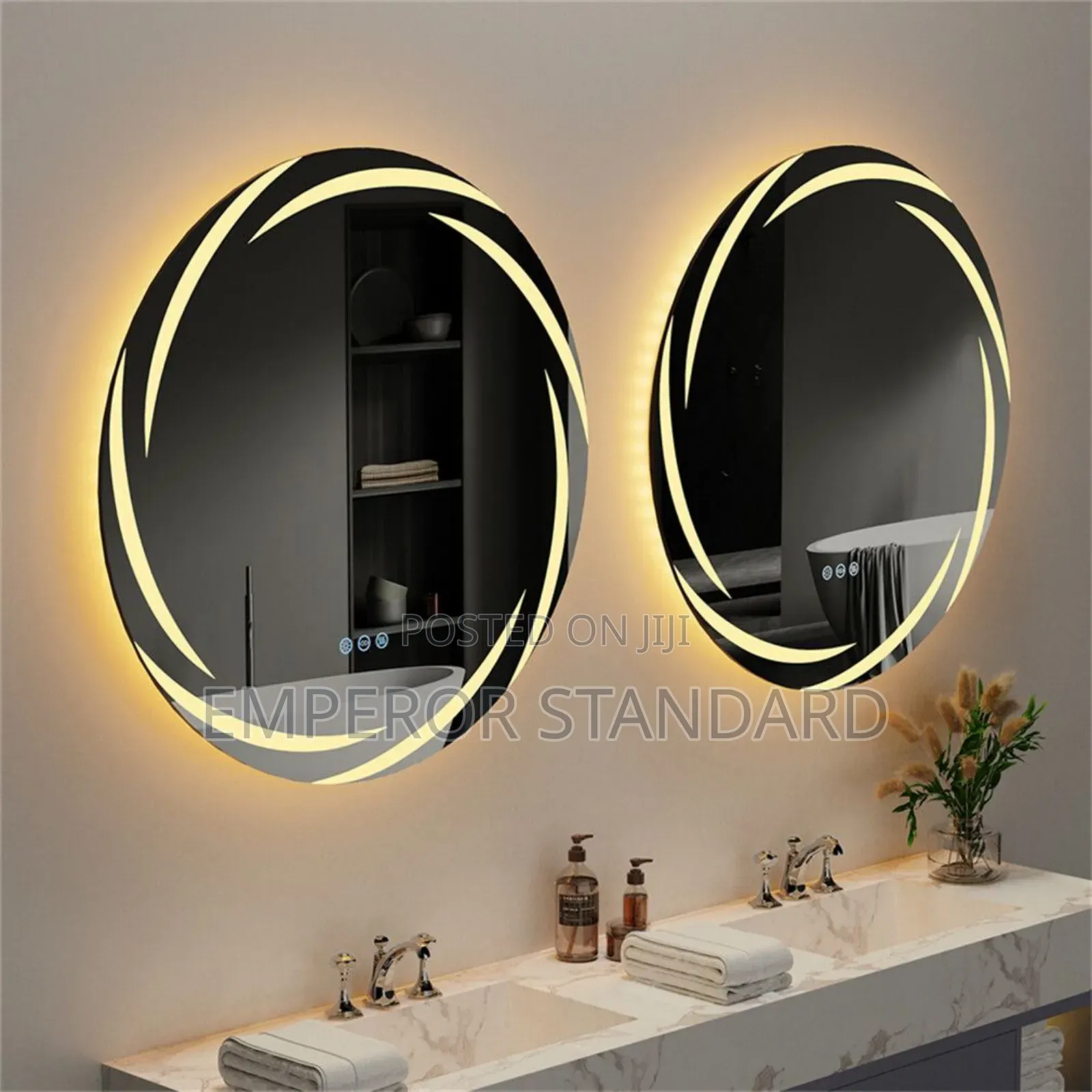 3 Light Led Mirror