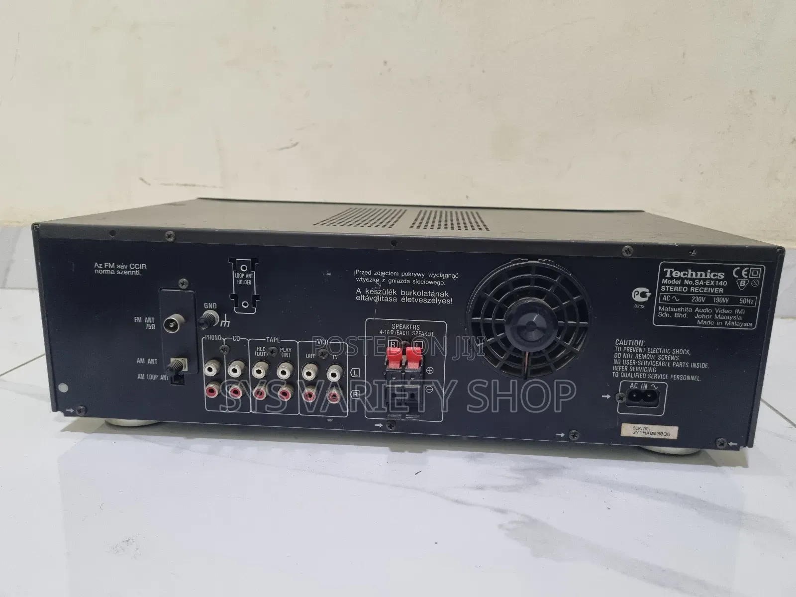 Technics Sa-Ex140 Receiver 100w