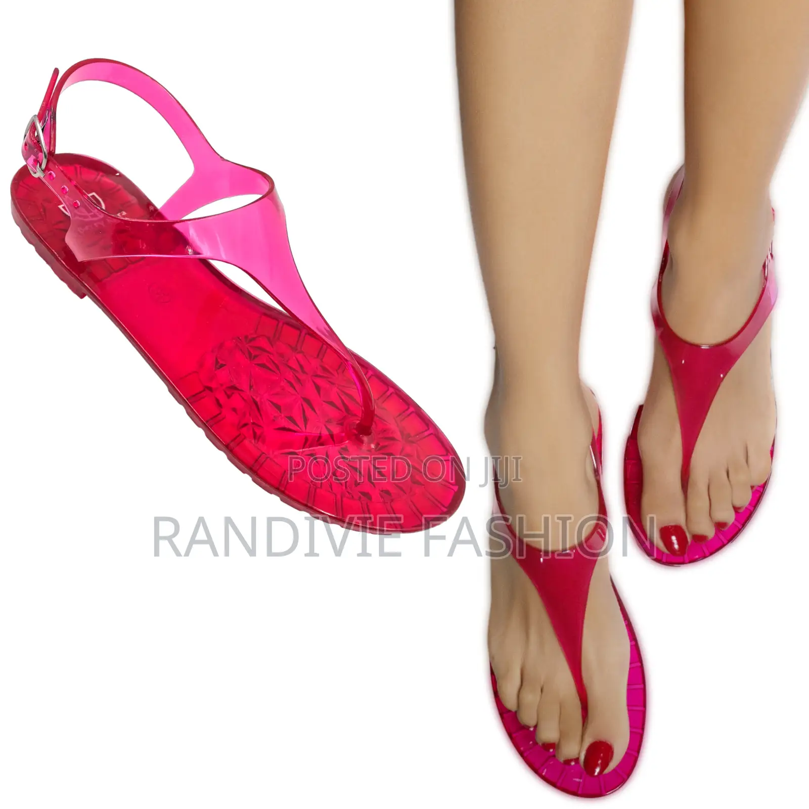 Magenta - Go Go Sandals