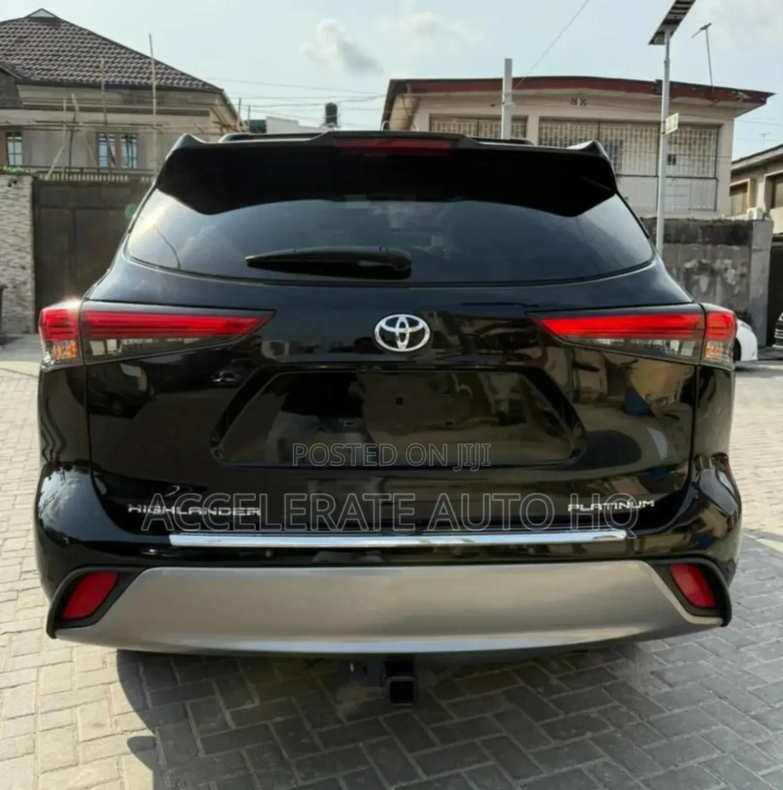 Toyota Highlander Platinum 2022 Black
