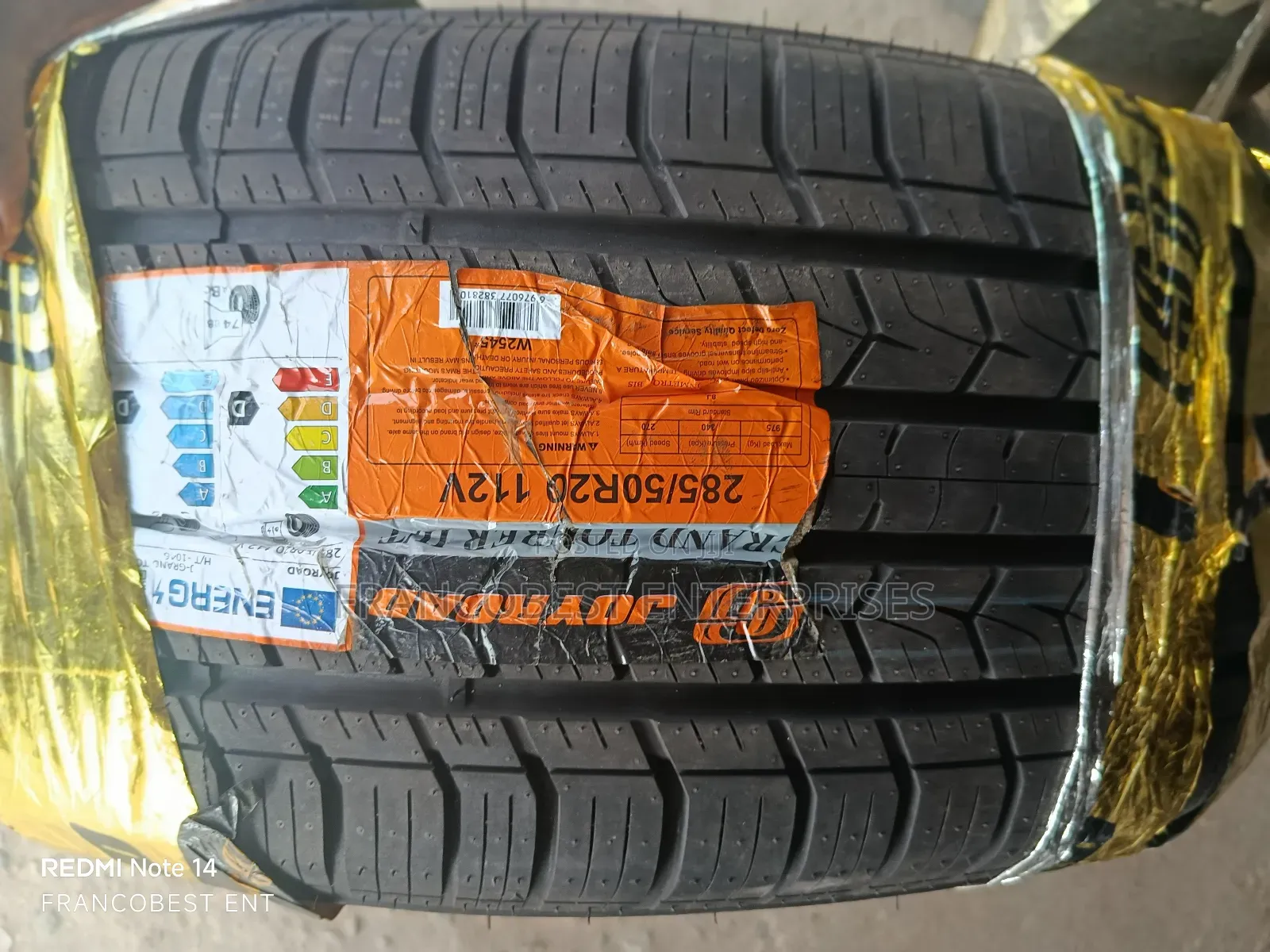 285/50r20 Joyroad Tire