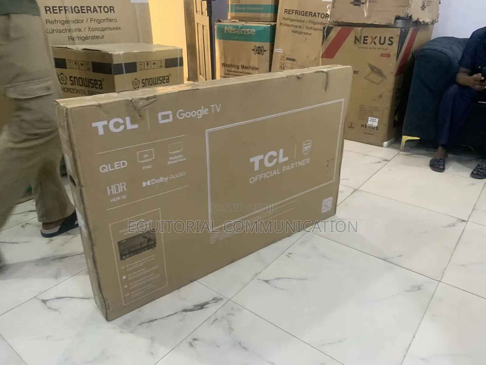 TCL 50-Inch Qled Home Theater Smart Tv