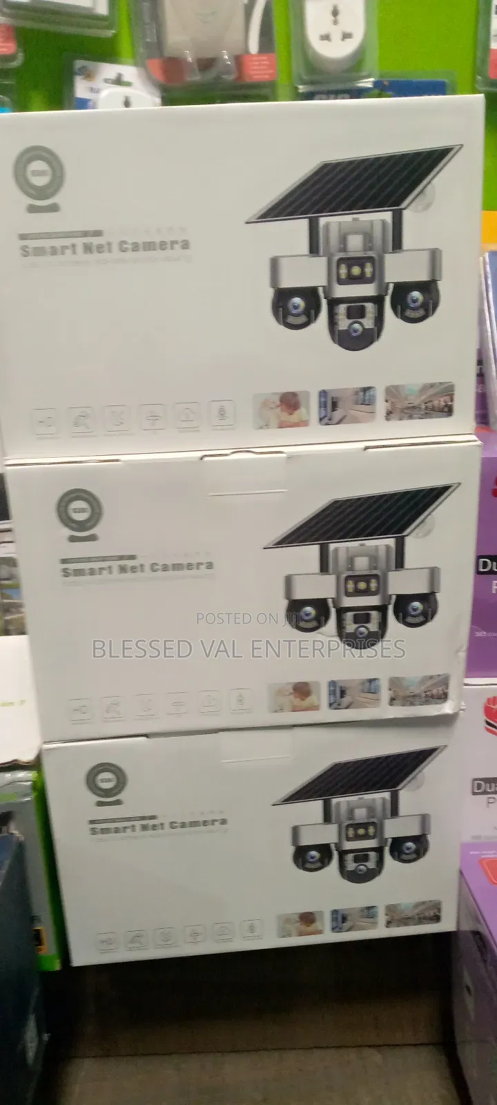 Smart Net Camera V380 3 Lens