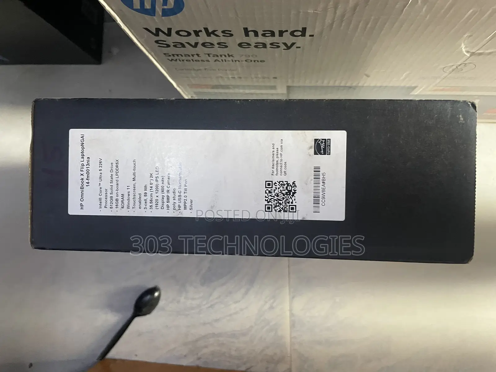 New Laptop HP OmniBook X Flip 14" 16GB Intel Core Ultra 5 SSD 512GB
