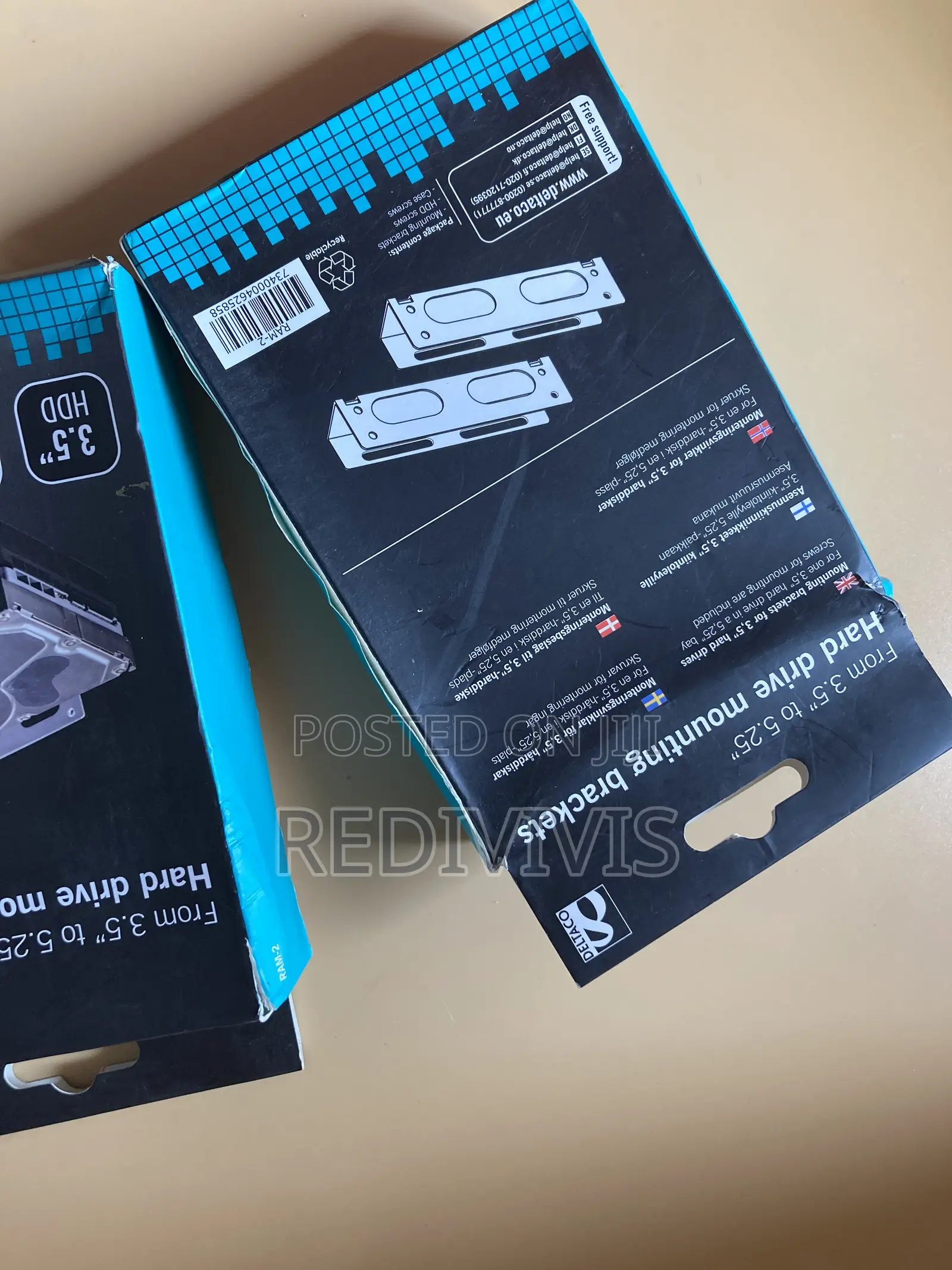 Deltaco Hard Drive Mounting Bracket