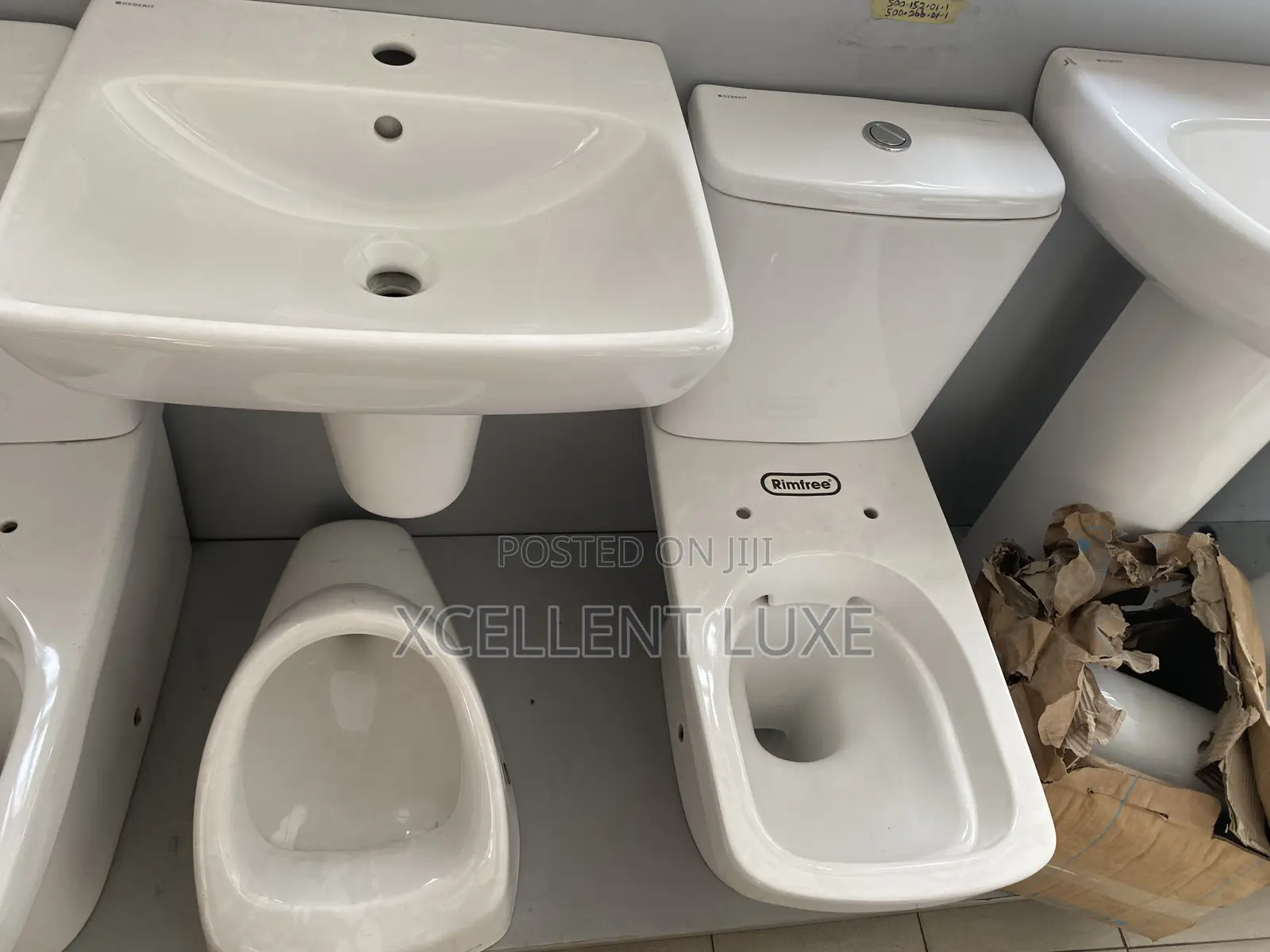 Geberit Executive Close Couple Wc Surface Cistern and Wash Hand Basin