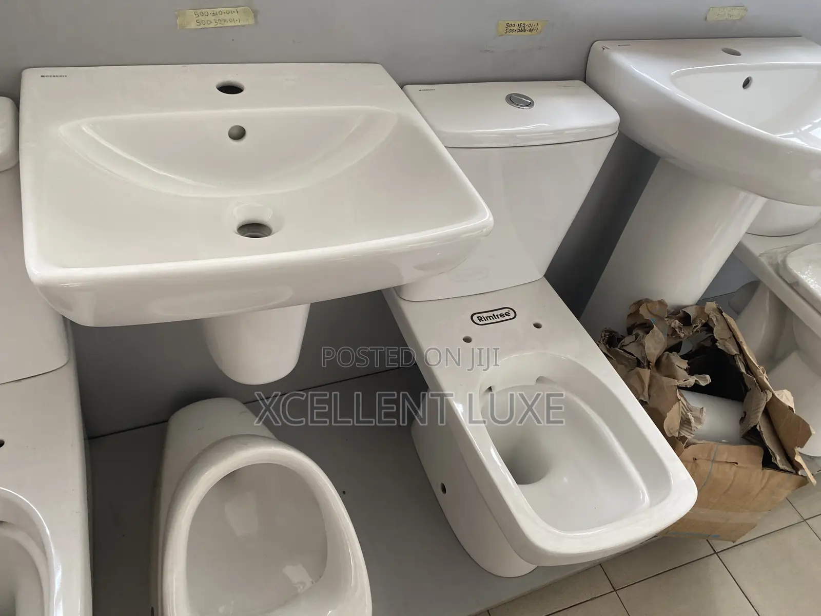 Geberit Executive Close Couple Wc Surface Cistern and Wash Hand Basin